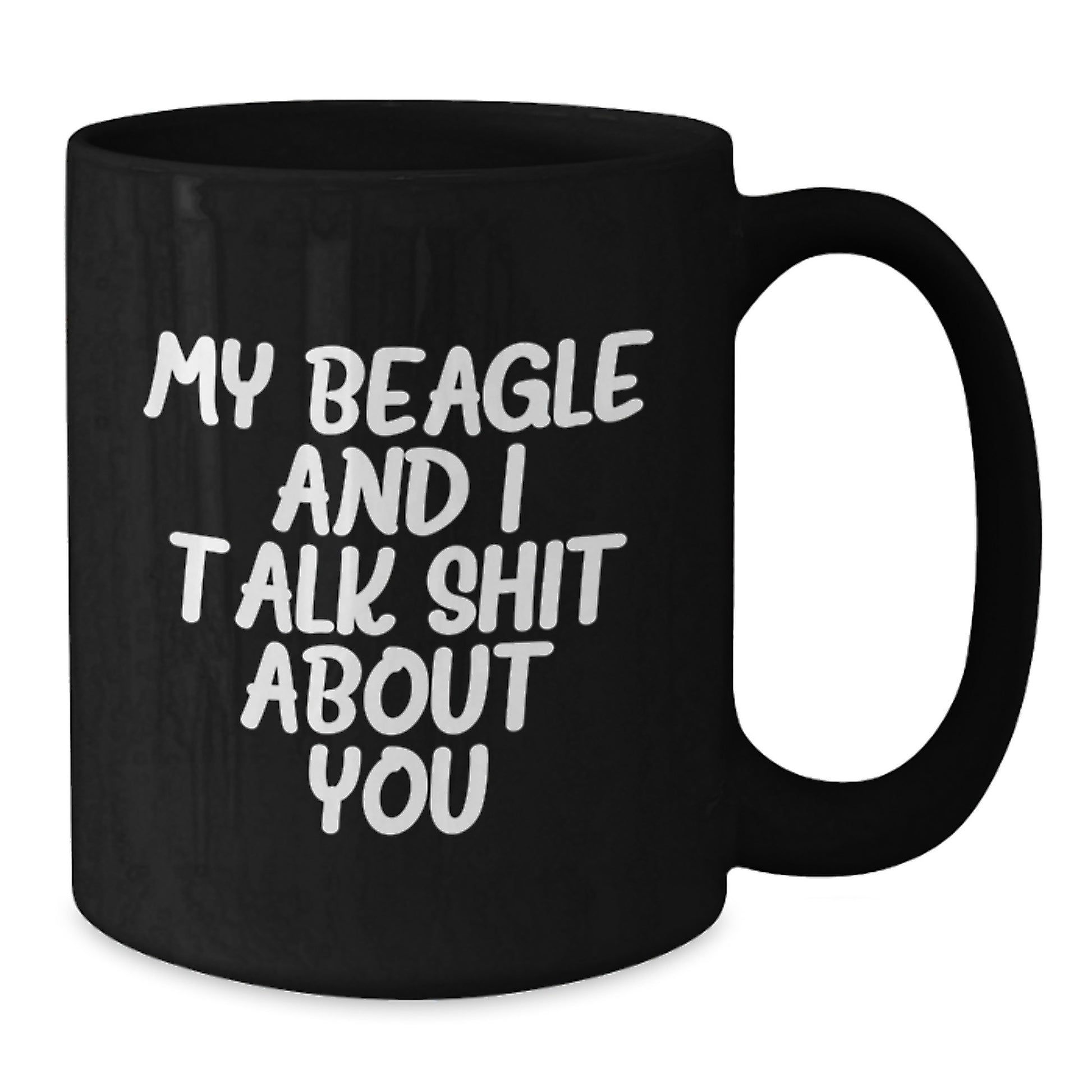 Beagle Dog Black Coffee Mug Keepsake Graduation Gift for Him - Additional