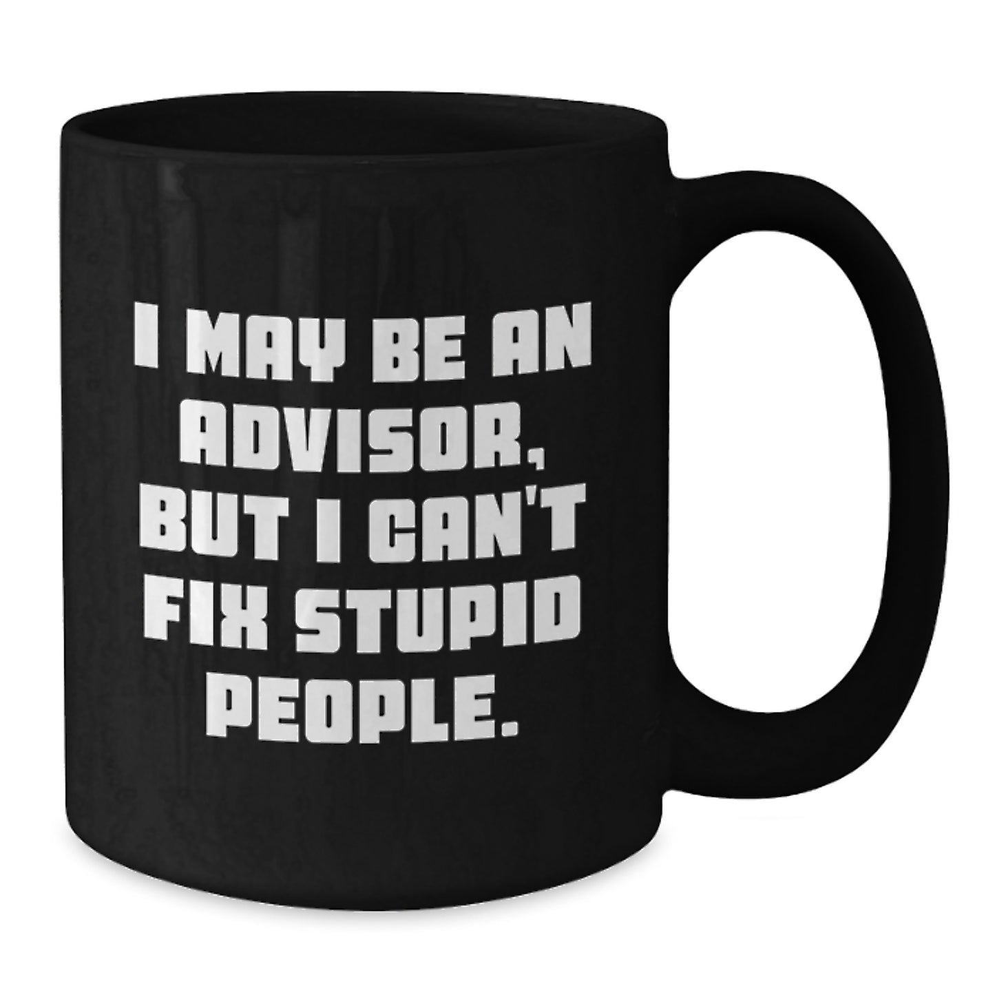 Advisor Keepsake Black Coffee Mug for Him Birthday Gift - Additional
