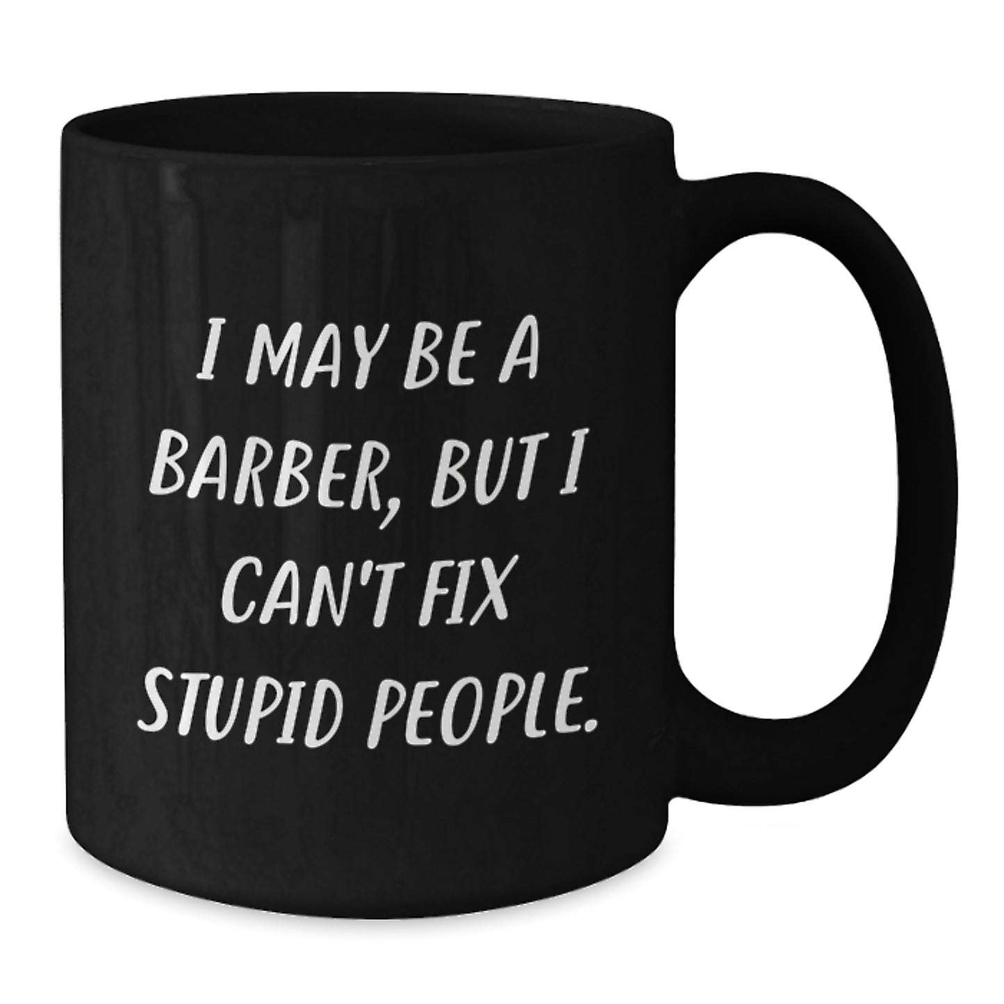 Barber Black Coffee Mug 11oz Keepsake Idea for Coworkers Birthday Gift - Additional