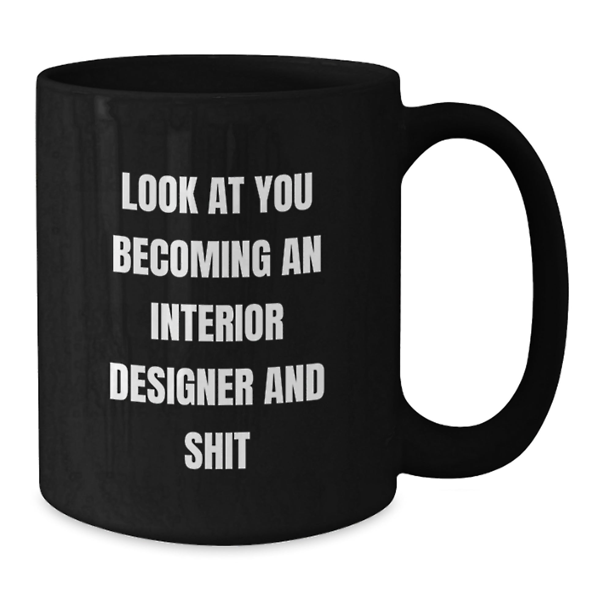 Interior Designer Keepsake Mug for Him Black Coffee Birthday Gift - Additional