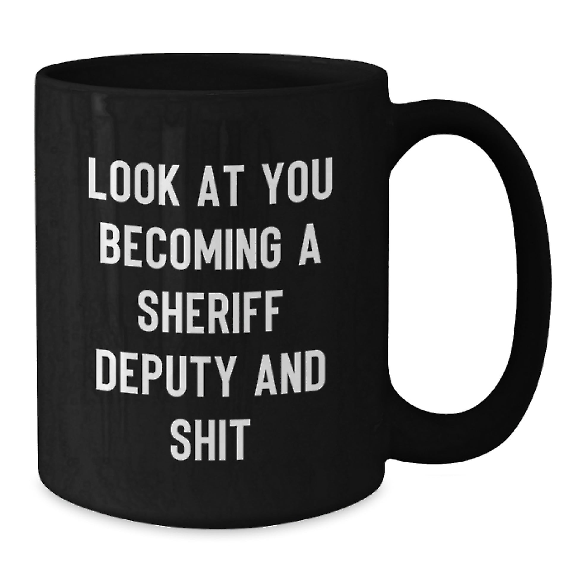 Funny Gifts from Family for Sheriff Deputy Mom's Unique Coffee Mug - Additional