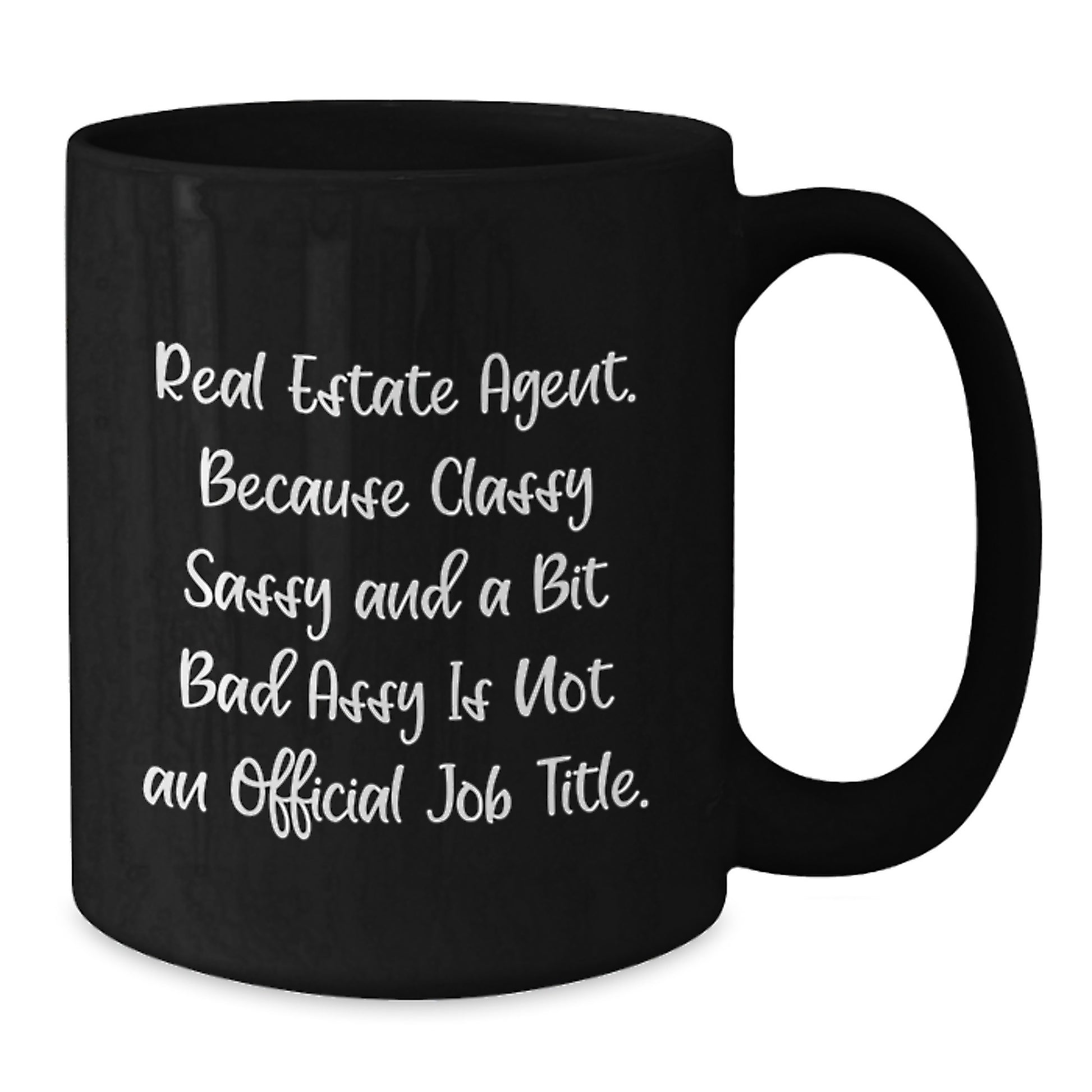 Real Estate Agent Keepsake Ceramic Mug for Him Birthday Gift - Additional