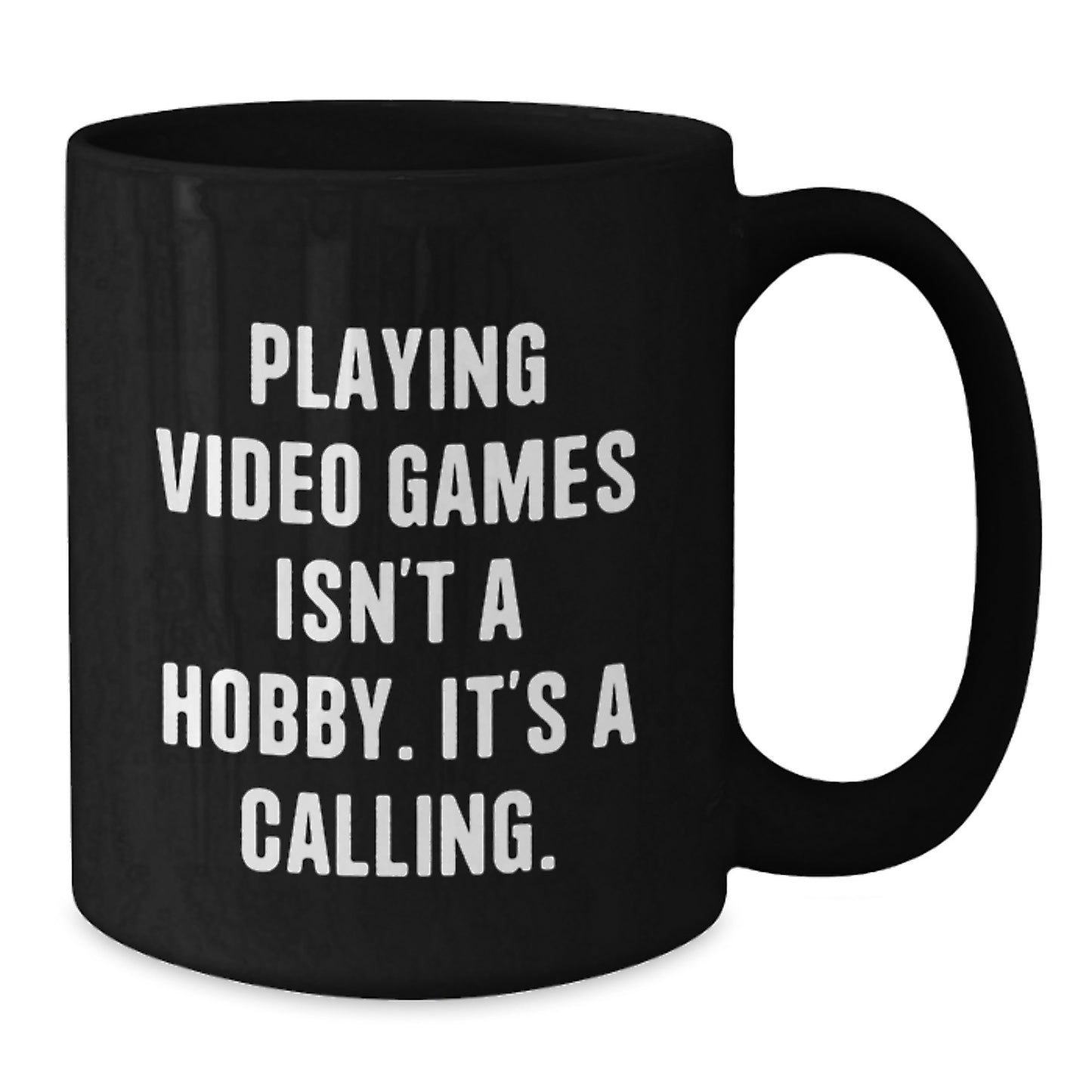 Funny Inspirational Gifts for Playing Video Games Enthusiasts, Black Coffee Mugs, Gifts from Men to Friends for Graduation - Additional