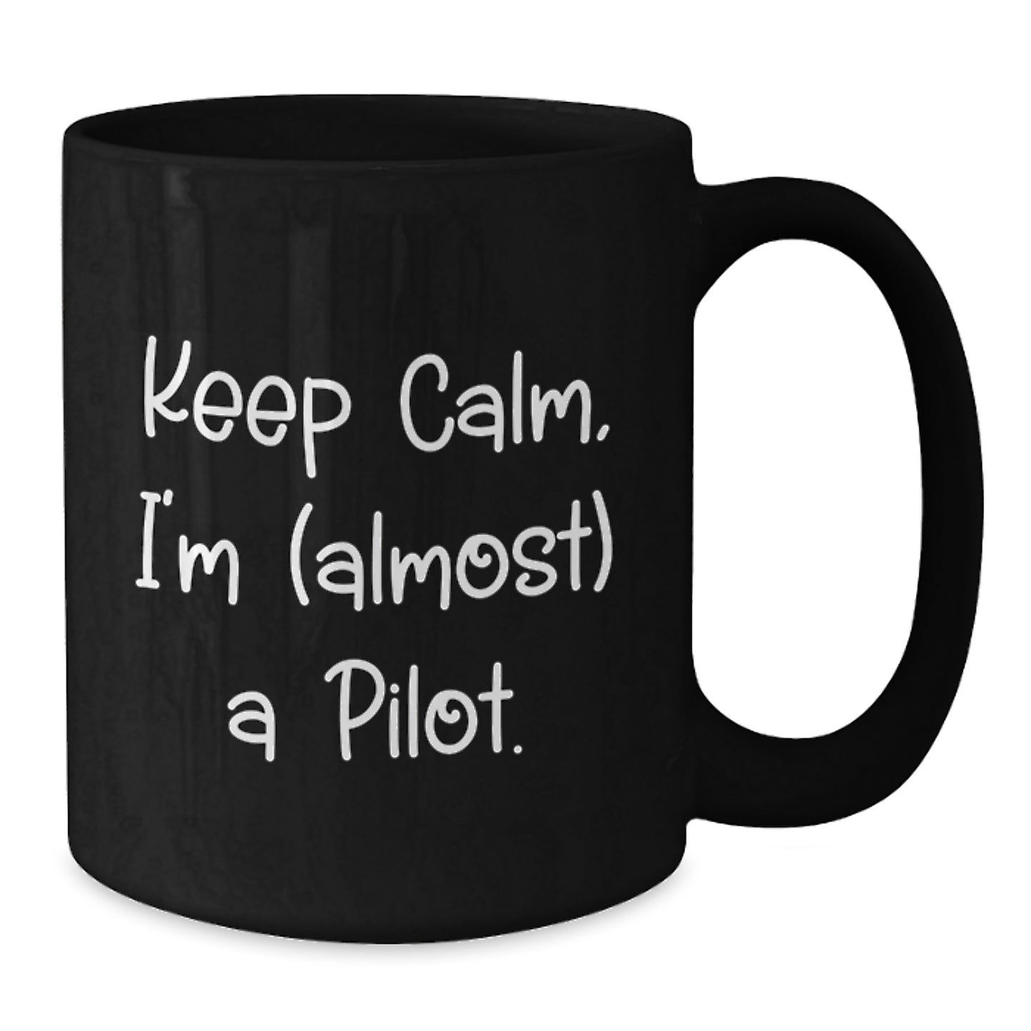 Funny Pilot Black Coffee Mug Gifts for Men, Unique Graduation Unique Gifts from Friends, Family, Coworkers - Additional