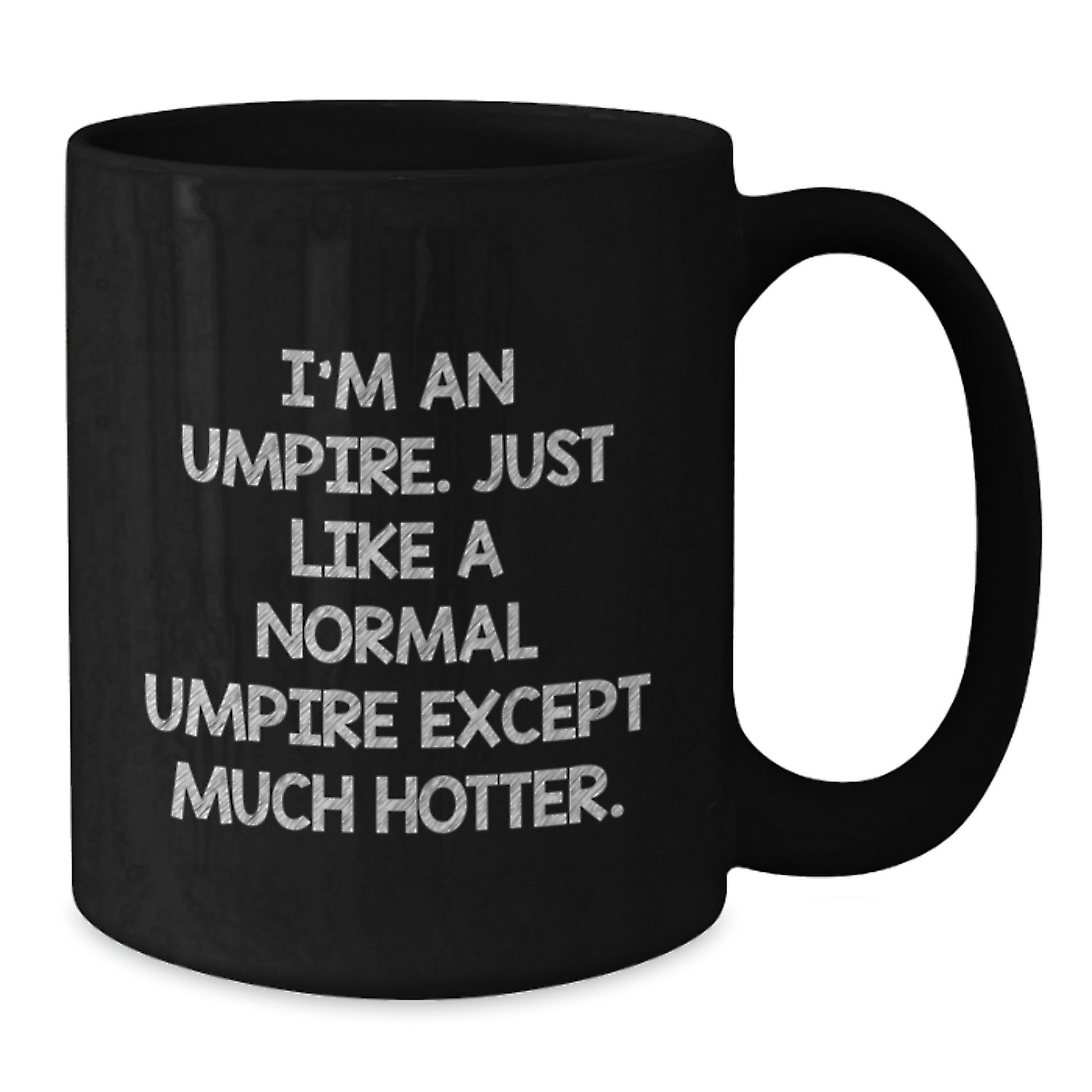 Umpire Black Coffee Mug Birthday Gift Idea for Coworkers - Additional