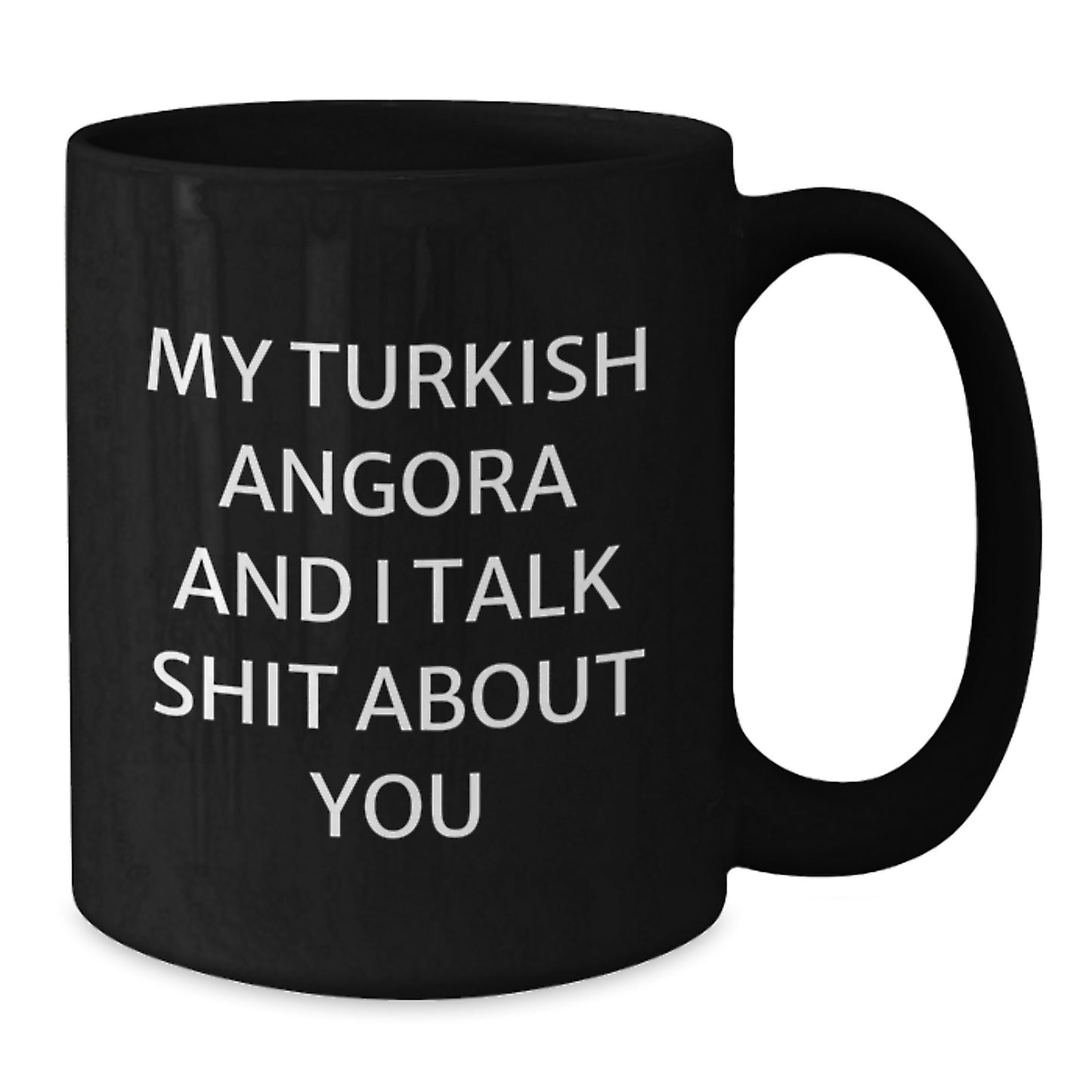 Birthday Gift Turkish Angora Black Coffee Mug for Her Present - Additional