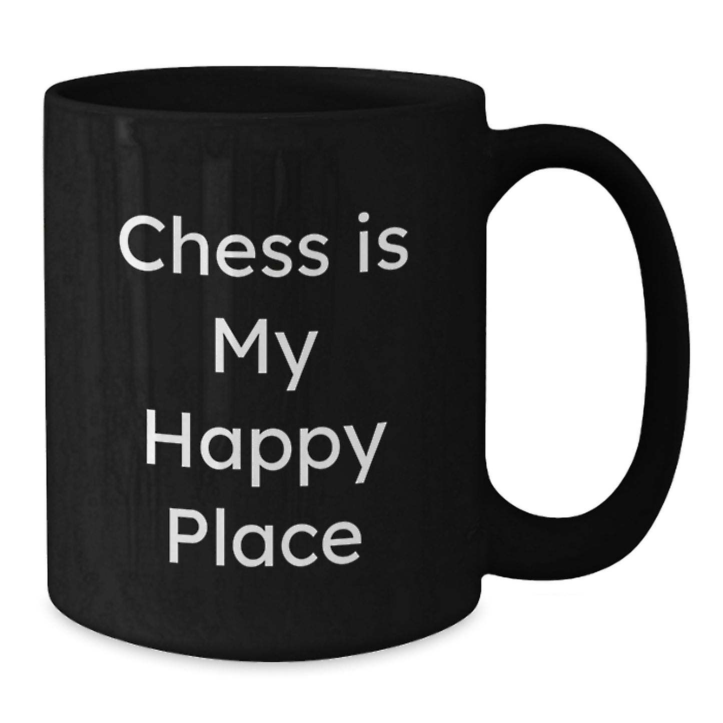 Chess Mug Idea for Coworkers – Birthday Gift "Chess Is My Happy Place" - Additional