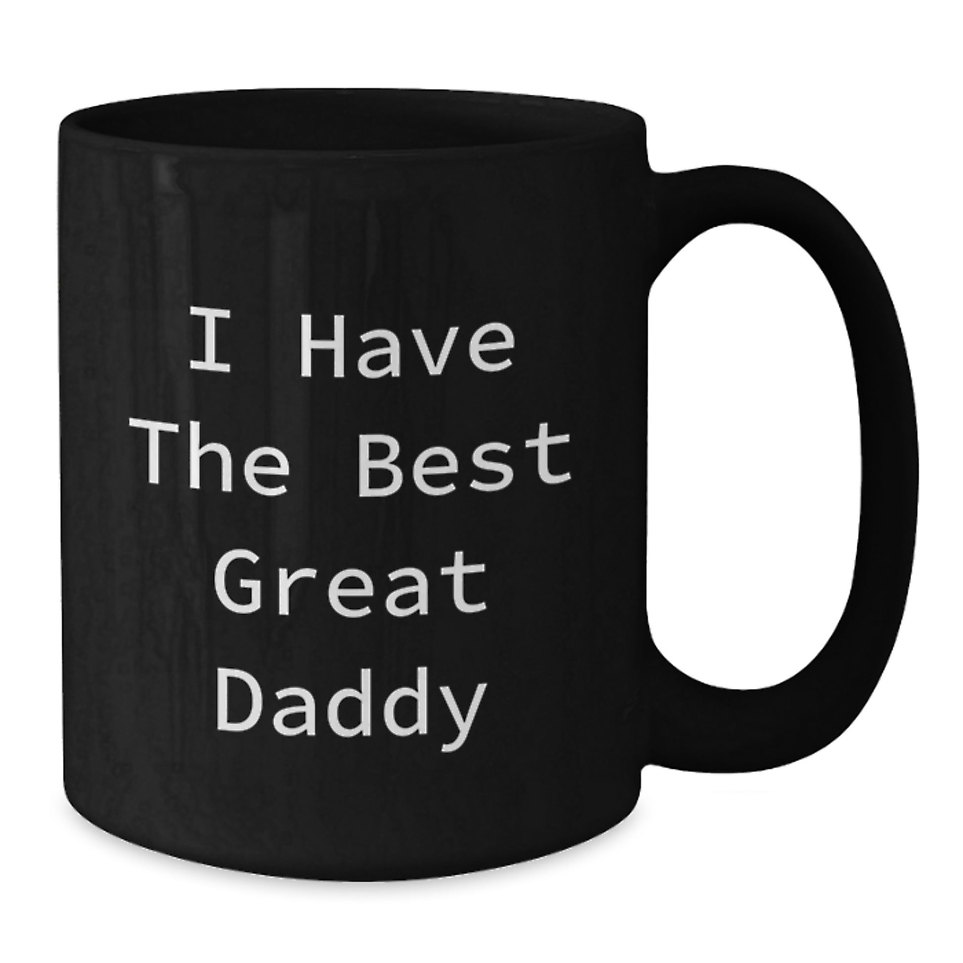 Black Coffee Mug Companion for a Best Friend – Best Great Daddy Gift - Additional