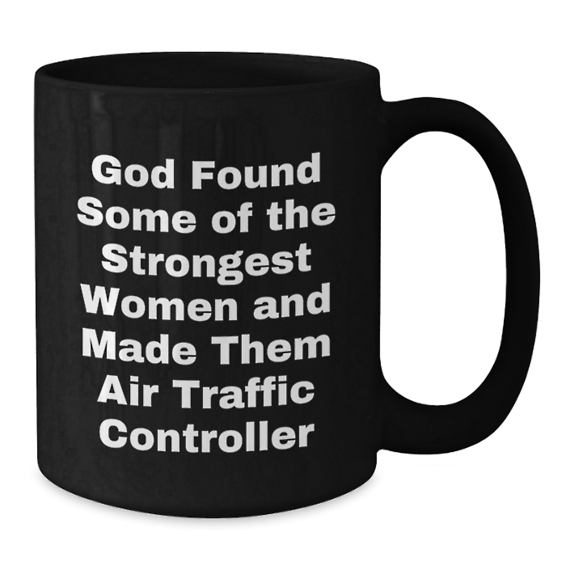 Funny Air Traffic Controller Gifts for Women - Inspirational Black Coffee Mug Gifts from Family, Friends or Coworkers to Air Traffic Controller Graduates - Additional