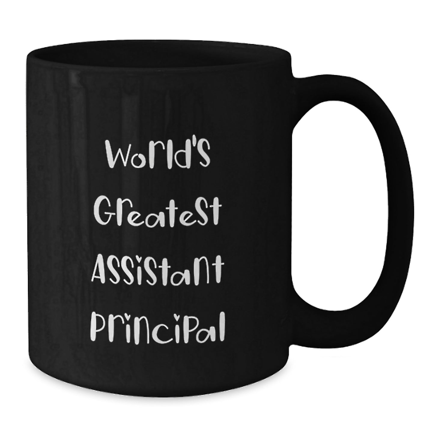 World's Greatest Assistant Principal Funny Coffee Mugs Gifts for Men from Friends, Unique Graduation Unique Gifts Ideas for Assistant Principals, Black Coffee Mugs for Assistant Principals - Additional