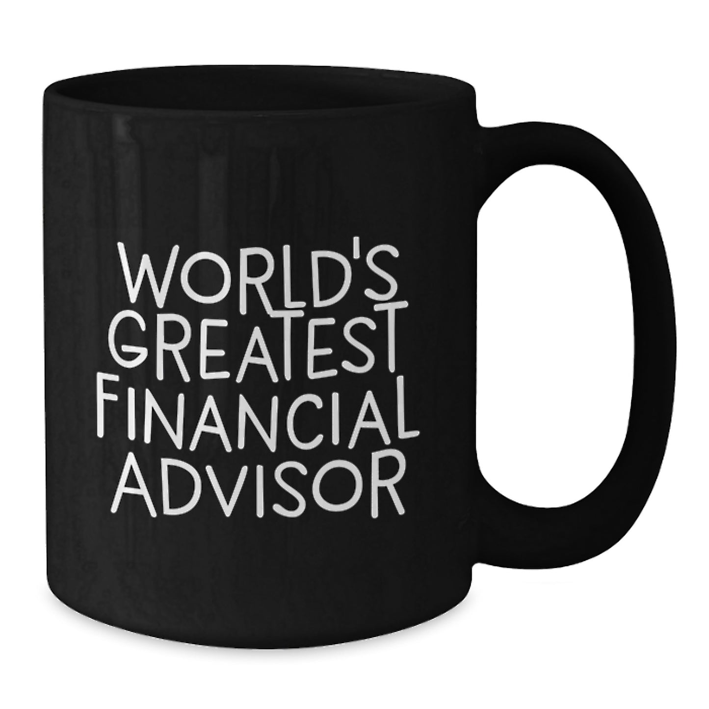 Financial Advisor Keepsake Black Coffee Mug for Him Birthday Gift - Additional
