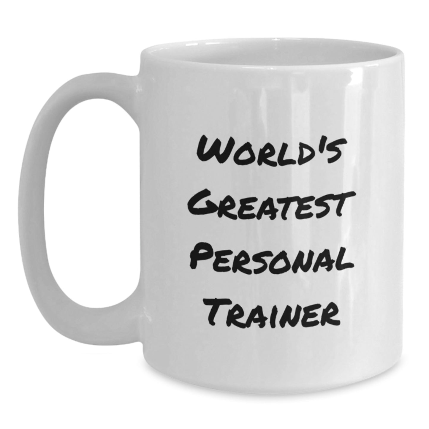Personal Trainer Keepsake White Coffee Mug for Him Birthday Gift - Main