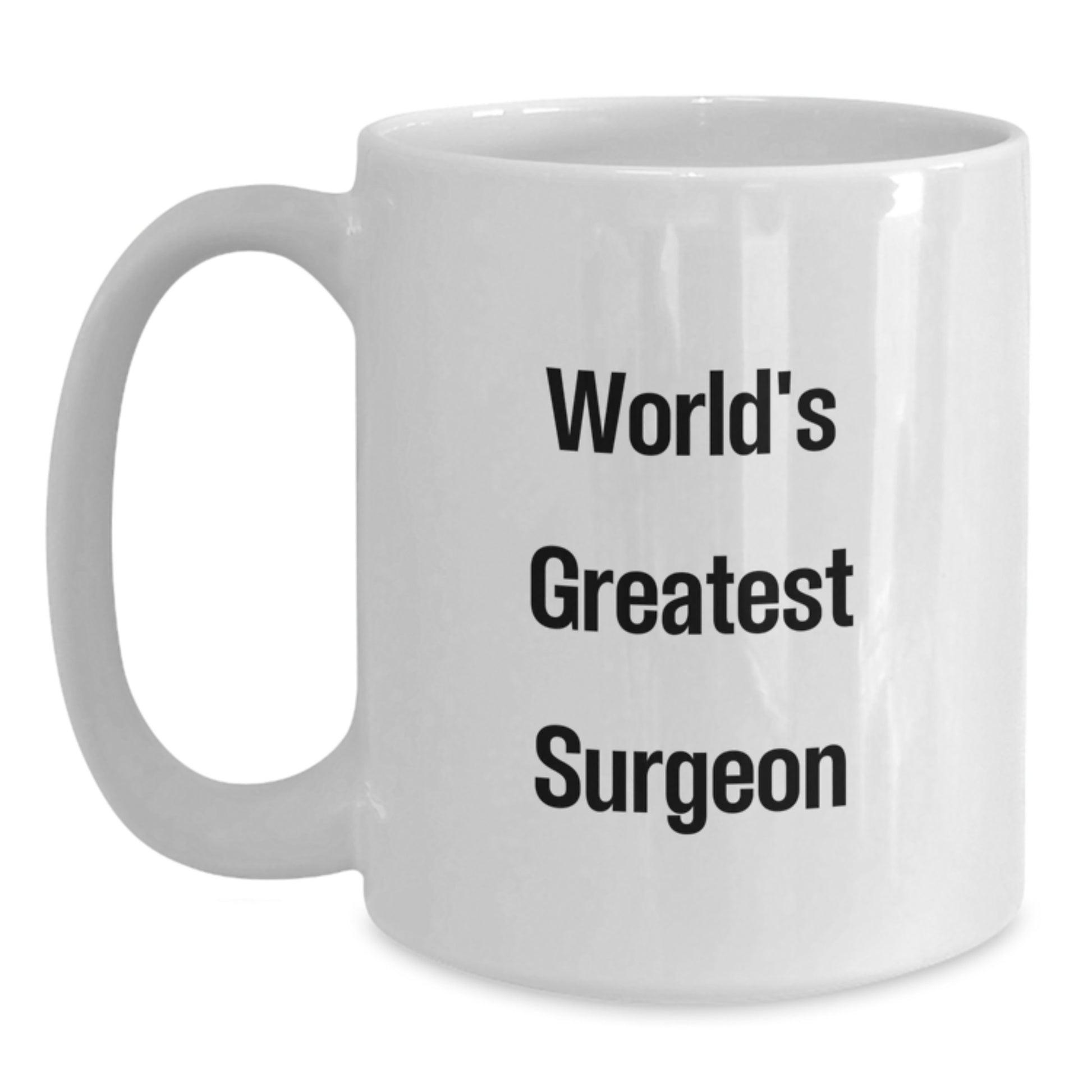 Surgeon Keepsake White Coffee Mug for Him Birthday Gift Ceramic - Main