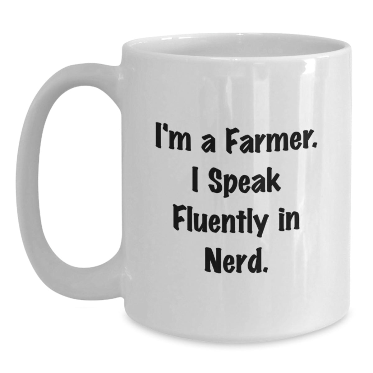 Funny Farmer White Coffee Mug Gifts from Friends for Birthday Inspiration - Main