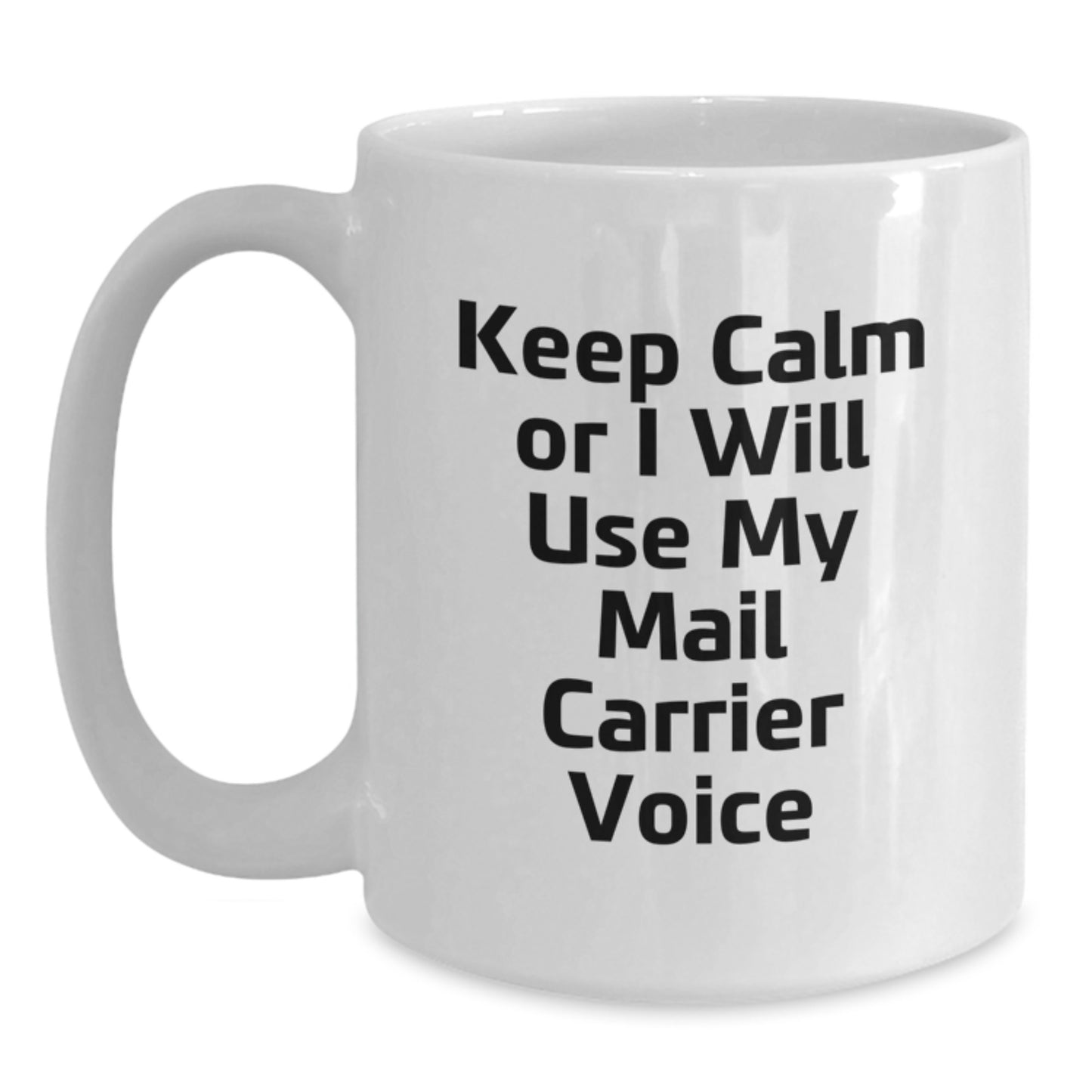 Mail Carrier Keepsake White Ceramic Coffee Mug for Him Birthday Gift - Main