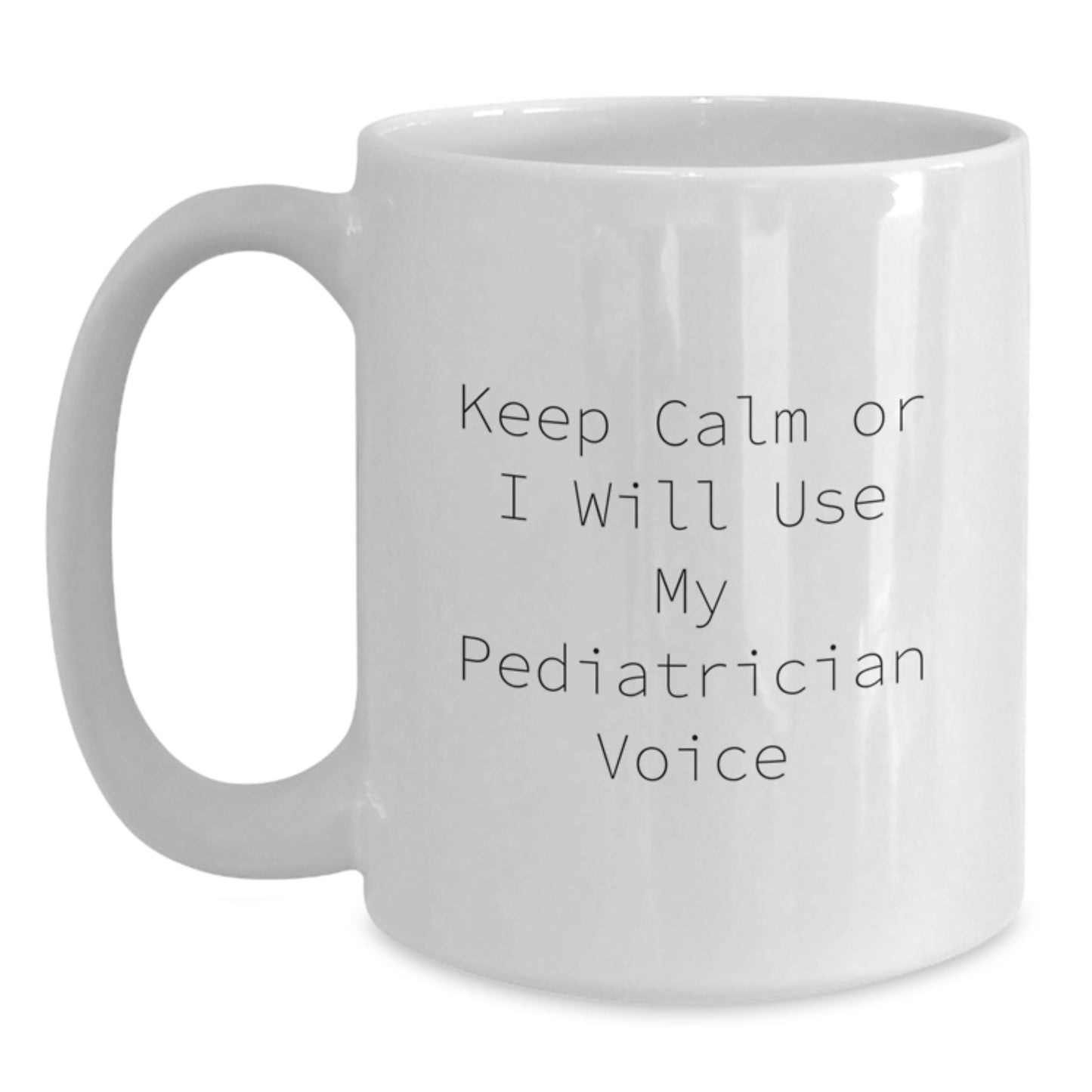 Pediatrician Keepsake White Mug for Him Birthday Gift Ceramic 11oz - Main