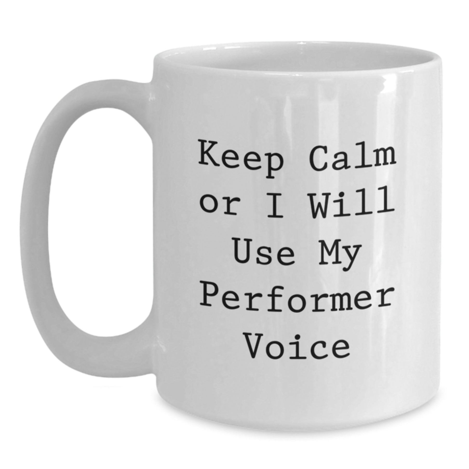 For Him Performer Keepsake White Coffee Mug Birthday Gift Ceramic - Main