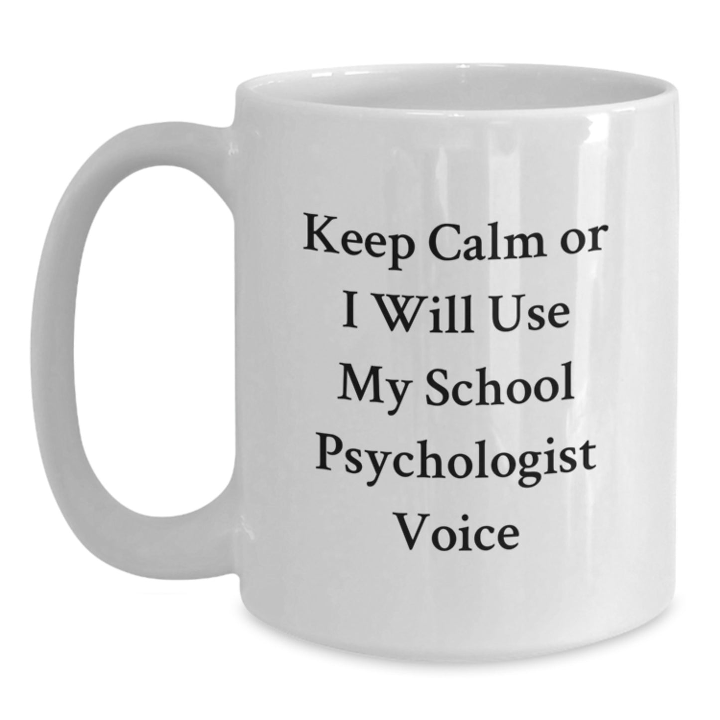 School Psychologist Keepsake Mug for Him 11oz Ceramic Birthday Gift - Main