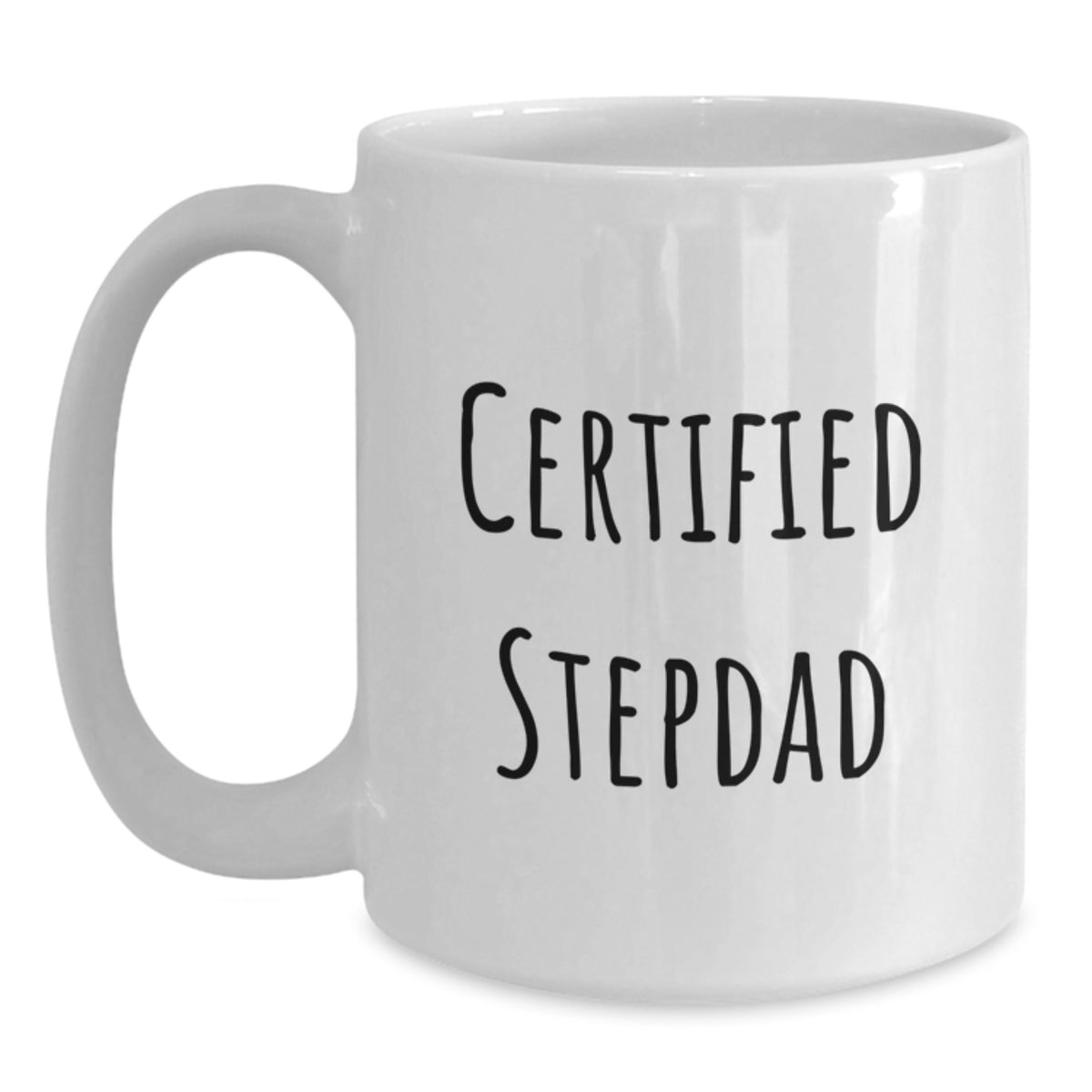 Funny Stepdad Gifts for Birthday, White Coffee Mug 'Being a Stepdad is a Superpower' from Family - Main