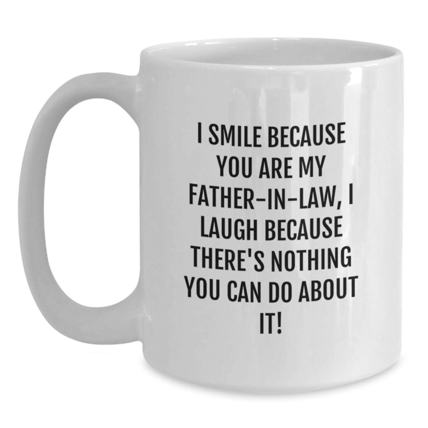 Father-in-law Keepsake White Coffee Mug Birthday Gift for Him - Main