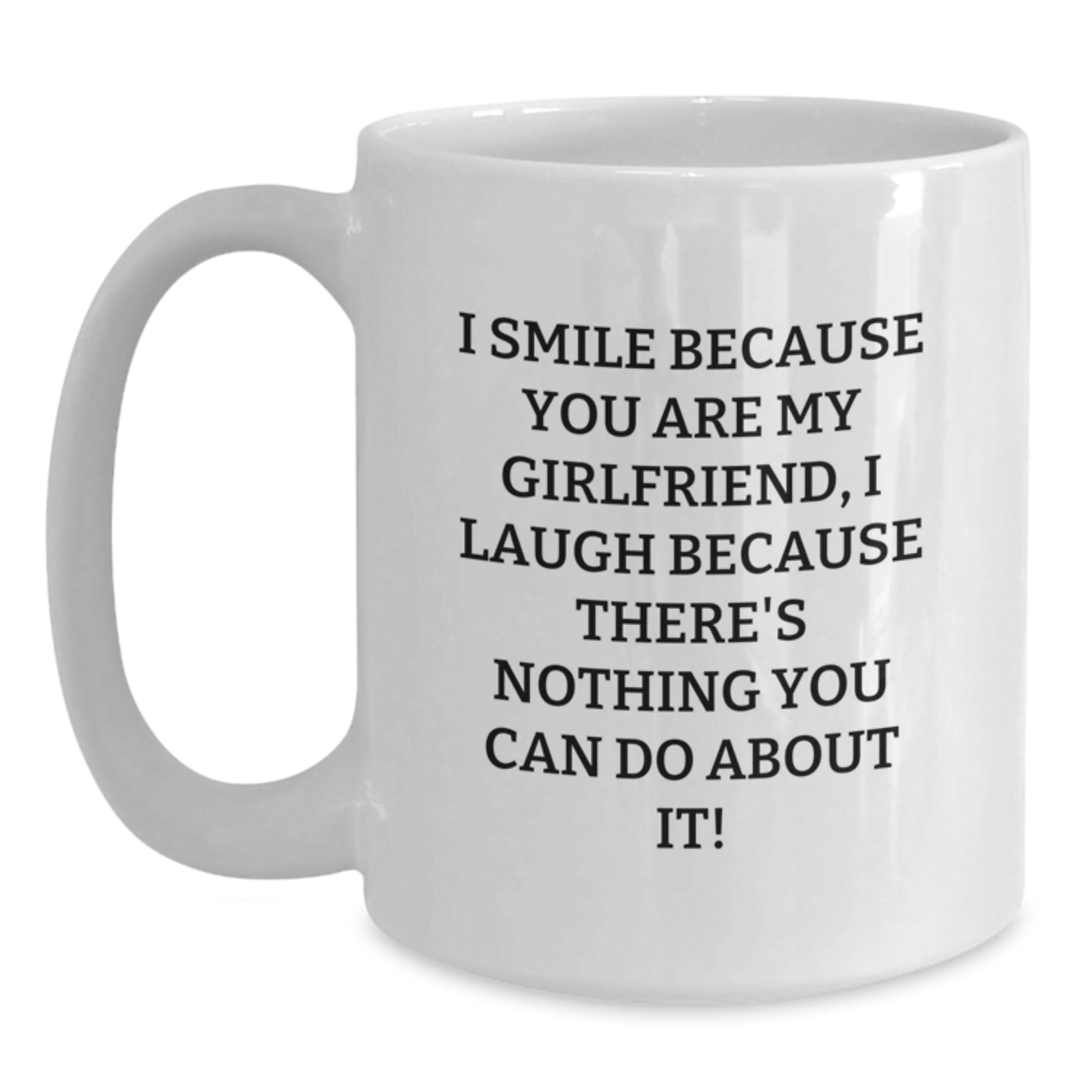 Girlfriend Keepsake White Coffee Mug for Him Graduation Gift - Main
