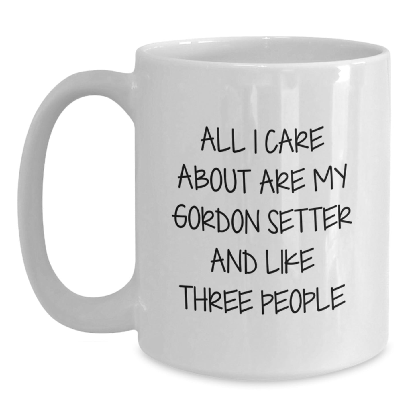 Funny Gordon Setter Dog Lover Gifts from Family - White Coffee Mug - Birthday Unique Gifts for Him or Her - Main