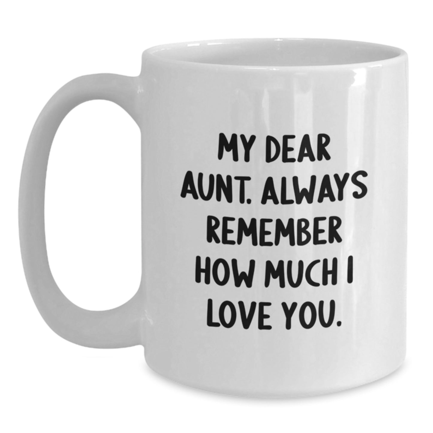 Funny Aunt Quotes Gifts from Family for Graduation Unique White Coffee Mug - Main