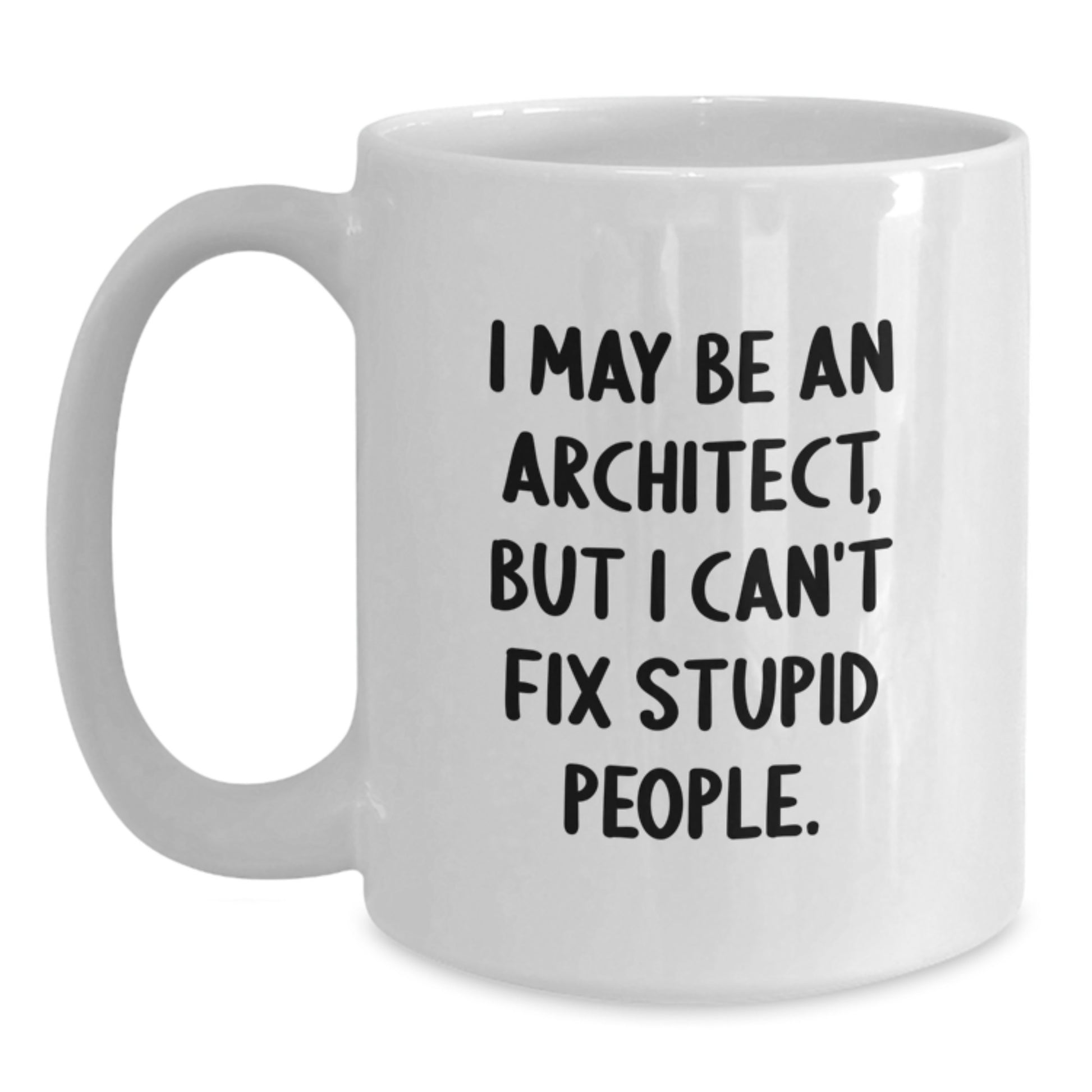 Architect Keepsake White Coffee Mug for Him Birthday Surprise Gift - Main