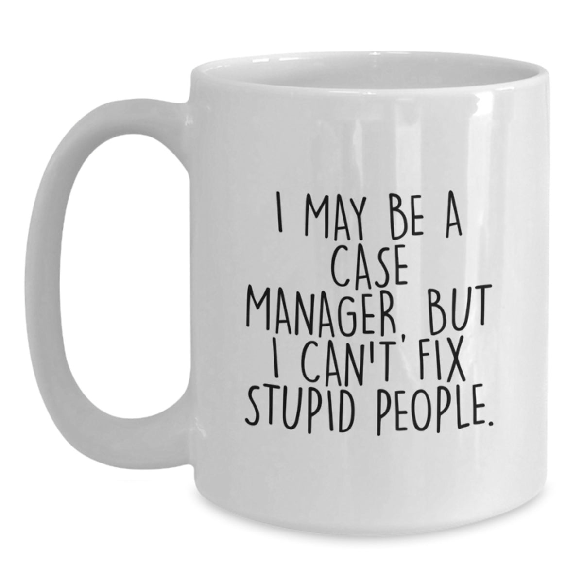 Case Manager Keepsake Mug for Him Birthday Gift White Ceramic 11oz - Main
