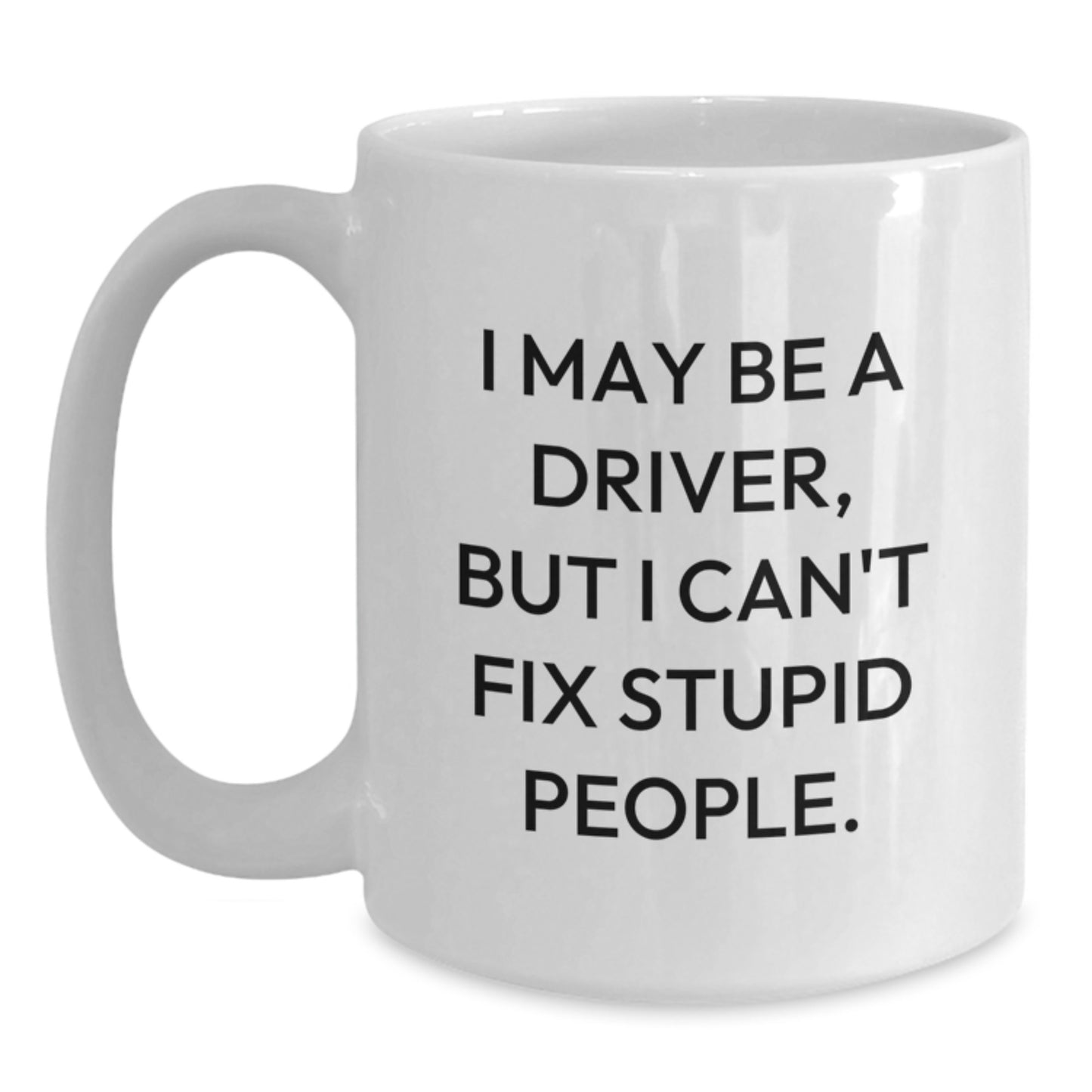 Driver Keepsake White Coffee Mug for Him Surprise Birthday Gift Personal - Main