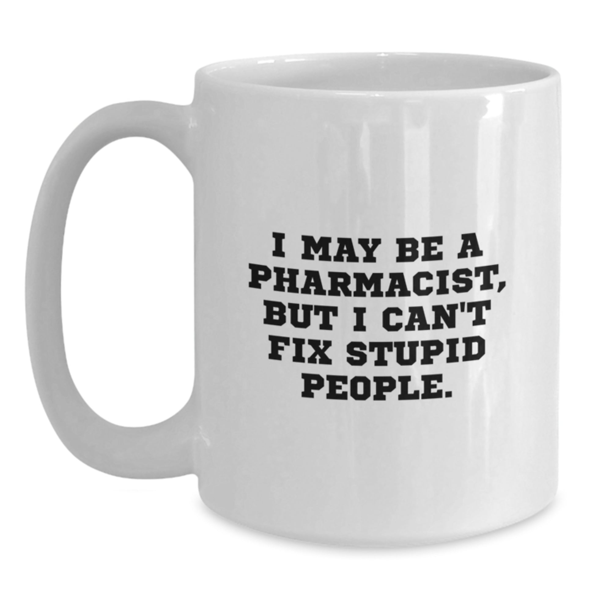 Pharmacist Keepsake White Coffee Mug for Him Graduation Gift - Main