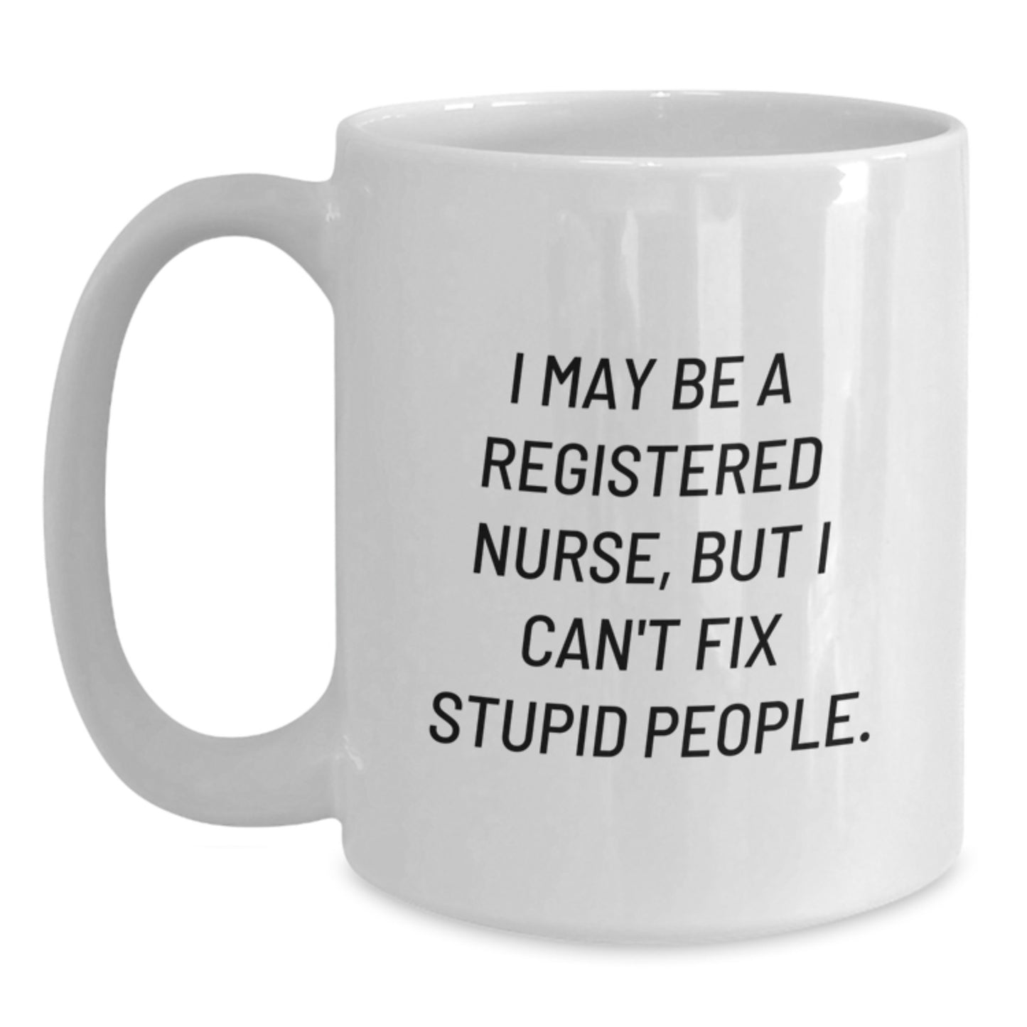 Registered Nurse Keepsake White Coffee Mug Birthday Gift for Him - Main