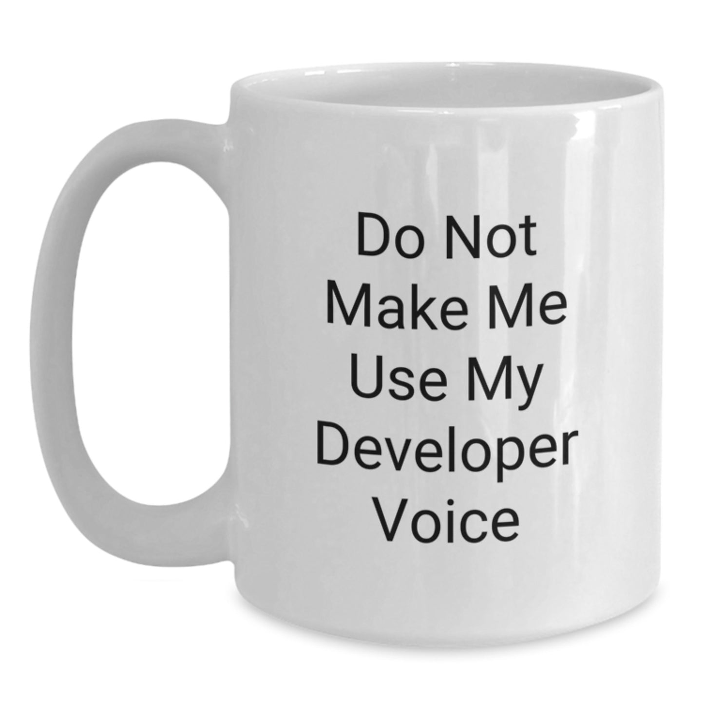 Developer Keepsake White Coffee Mug for Him Birthday Gift - Main