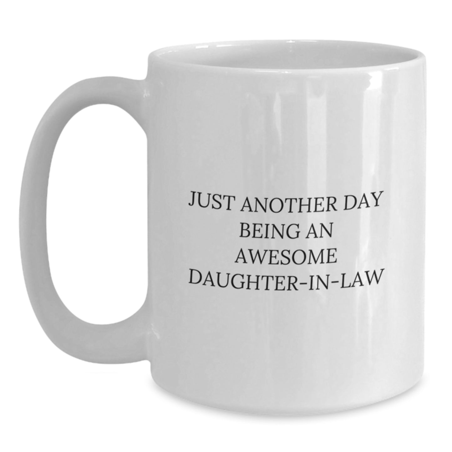 Gifts from Family to Daughter-in-law, Funny Daughter-in-law White Coffee Mug, Birthday Unique Gifts - Main