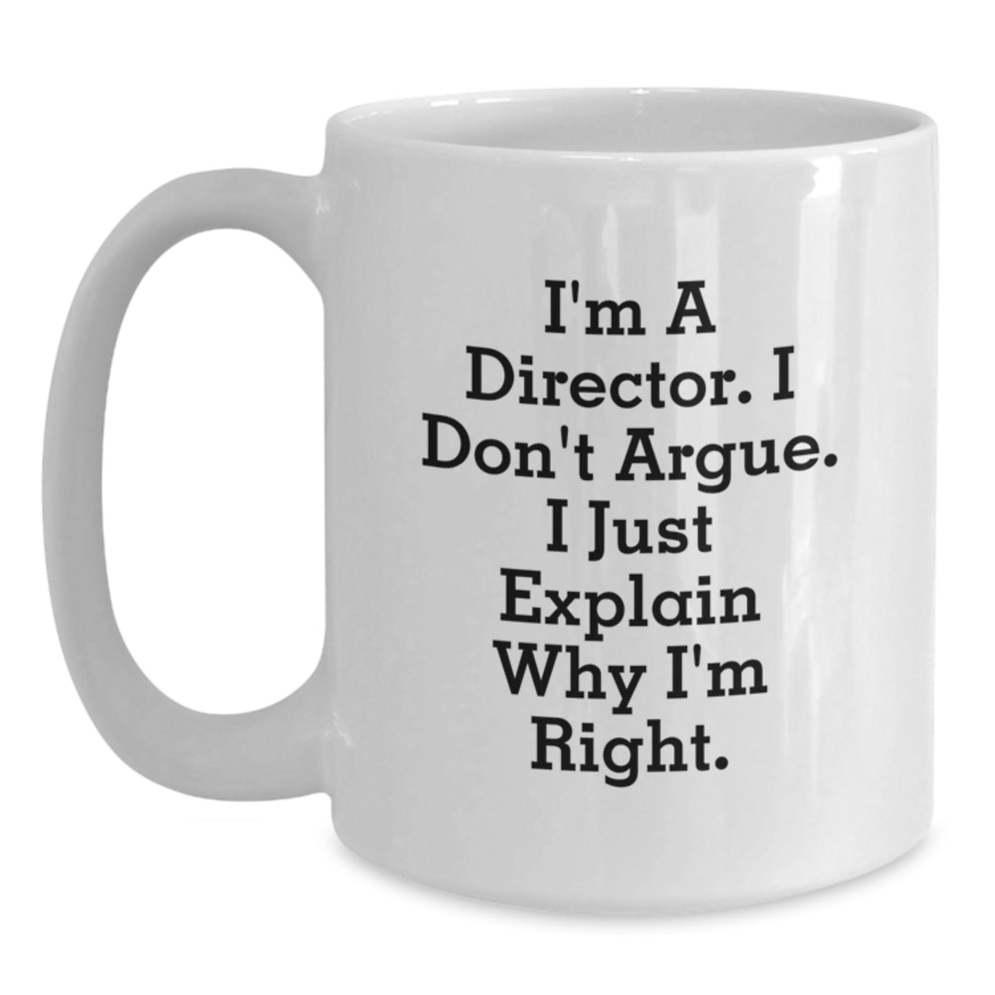 Funny Director White Coffee Mug Gifts from Friends for Director on Mother's Day Unique - Main