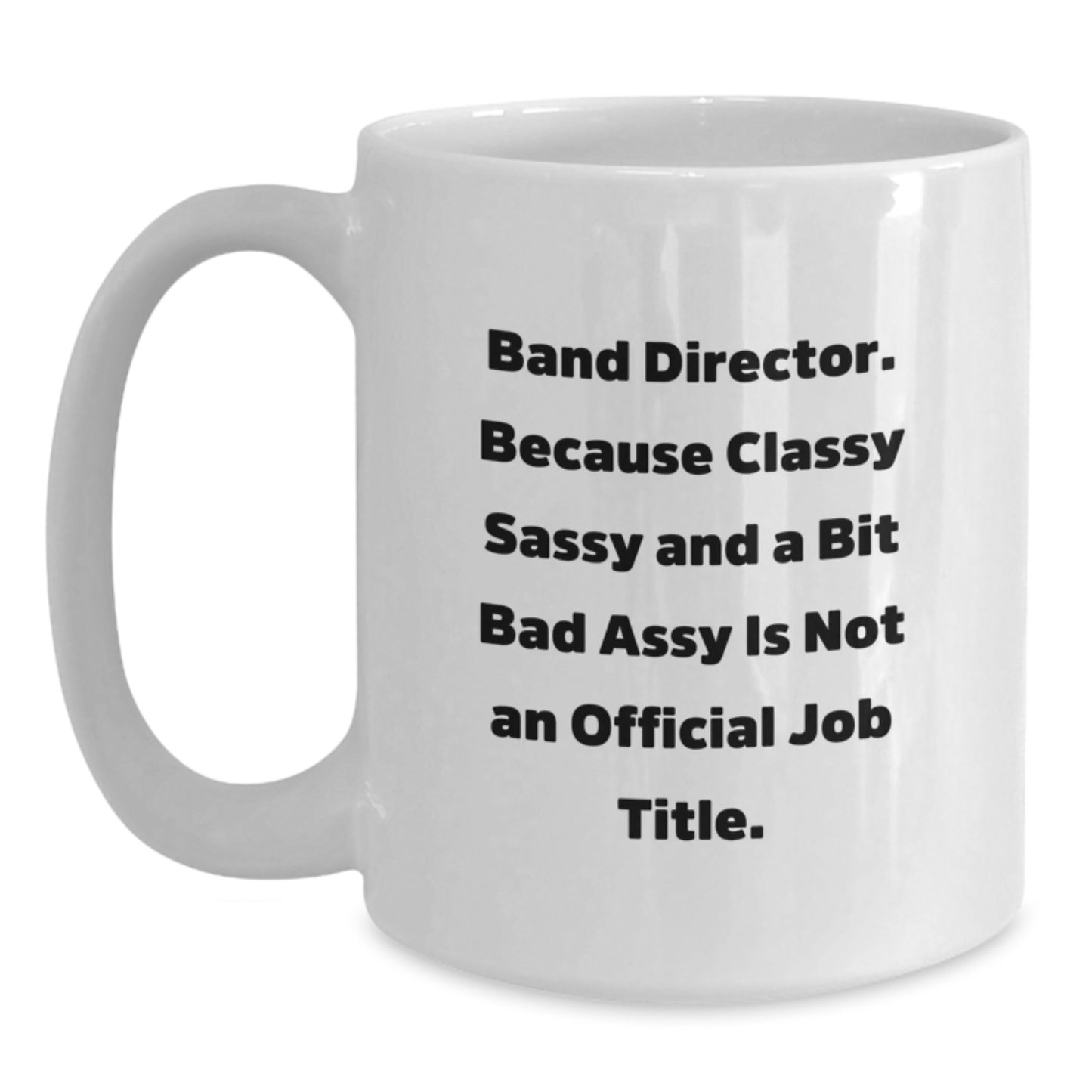 Band Director Keepsake Mug for Him 15oz Ceramic Graduation Gift - Main