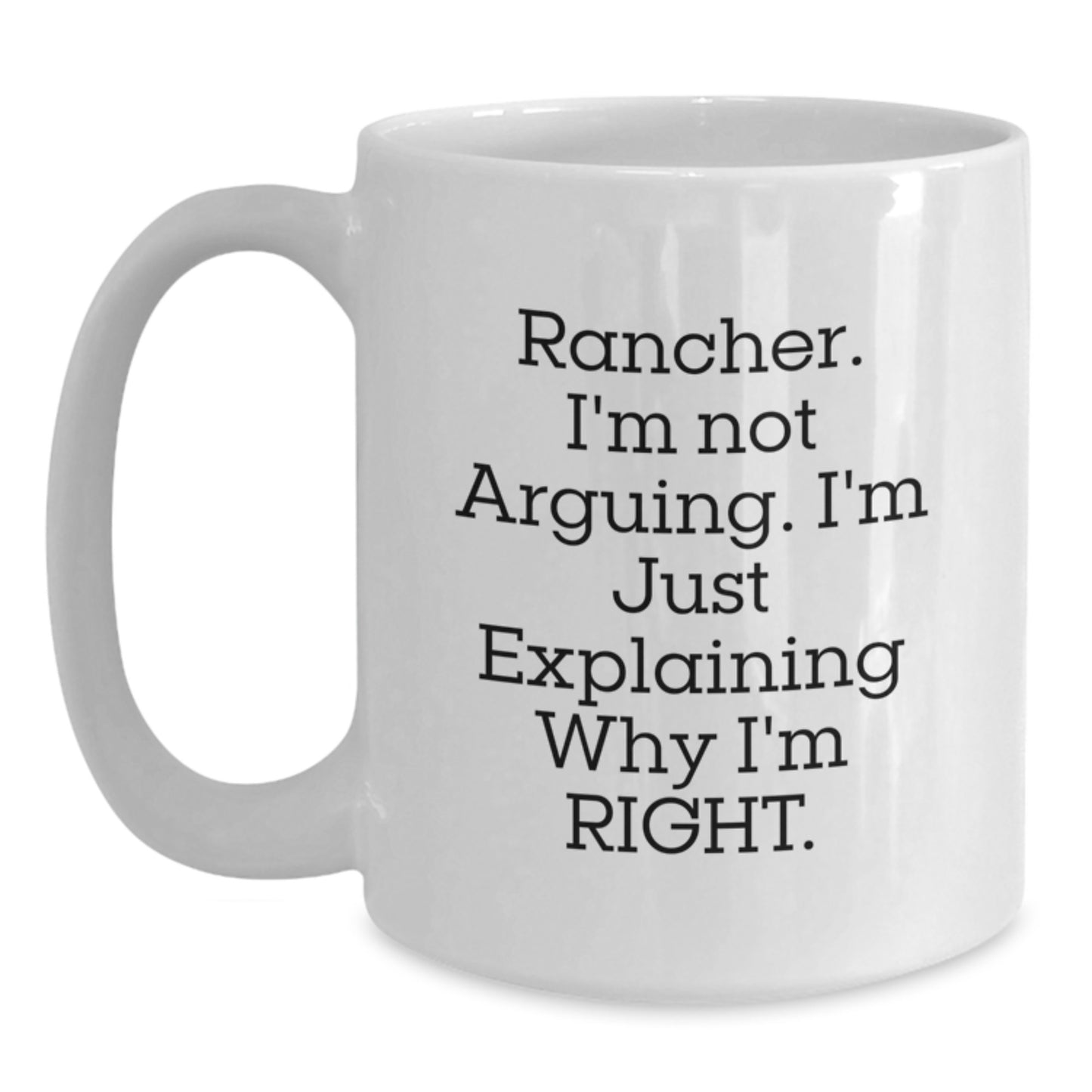For Him Rancher Keepsake White Coffee Mug Birthday Surprise Gift - Main