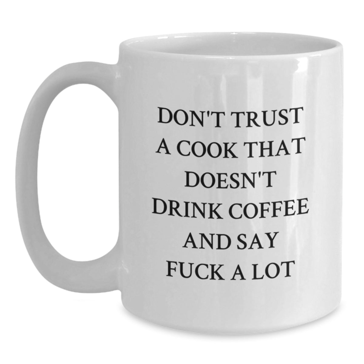 Funny Cook White Coffee Mugs for Valentine's Unique Gifts from Men to Women - Main