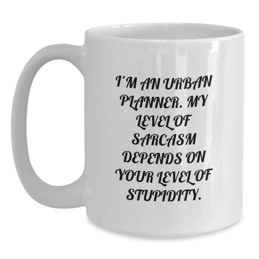 Funny Urban Planner Gifts from Friends - I'm An Urban Planner - White Coffee Mug, Perfect for Graduation Unique Gifts for Urban Planners, Men, Women, Coworkers, Family - Main