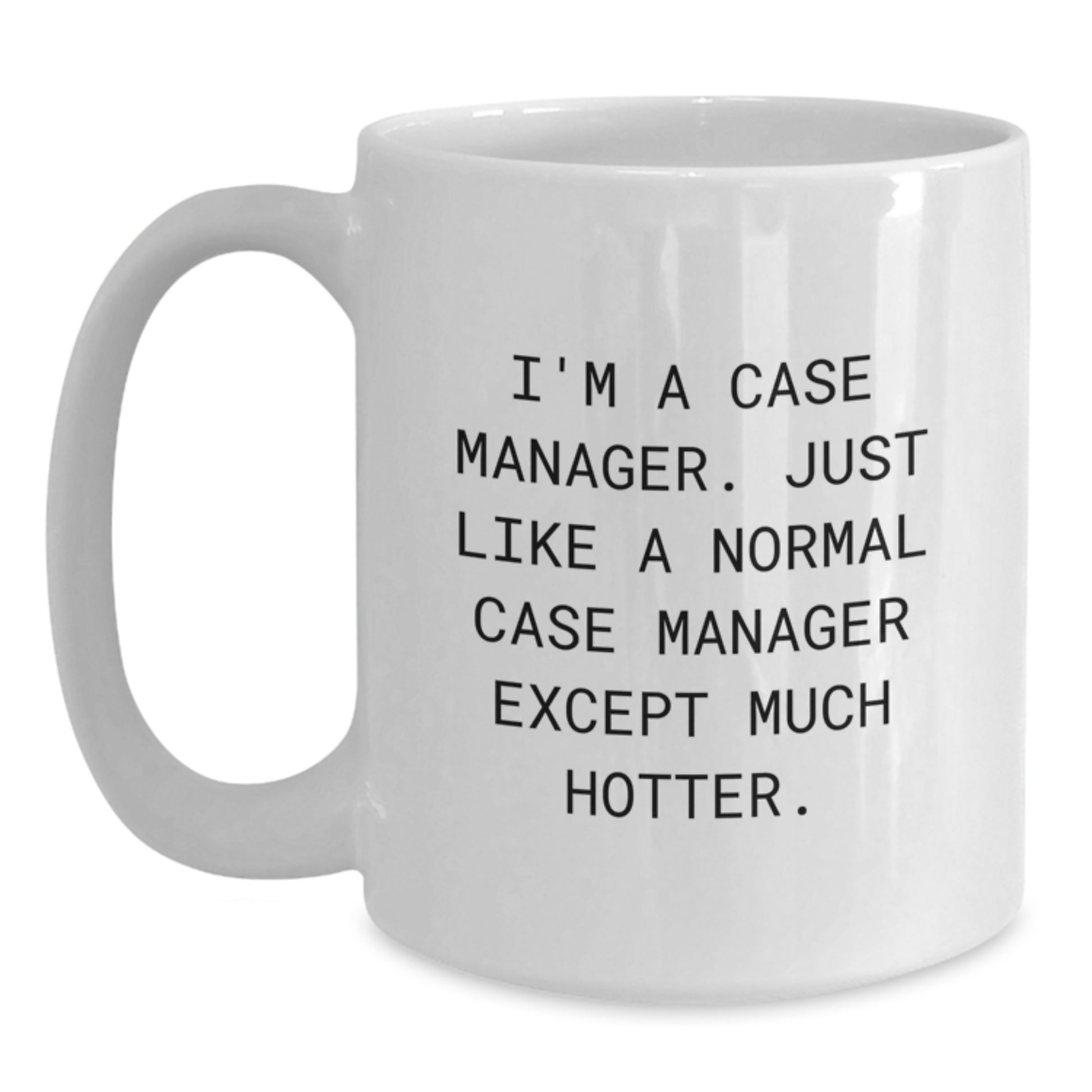 Case Manager Hotter Mug Keepsake Birthday Gift for Him - Main