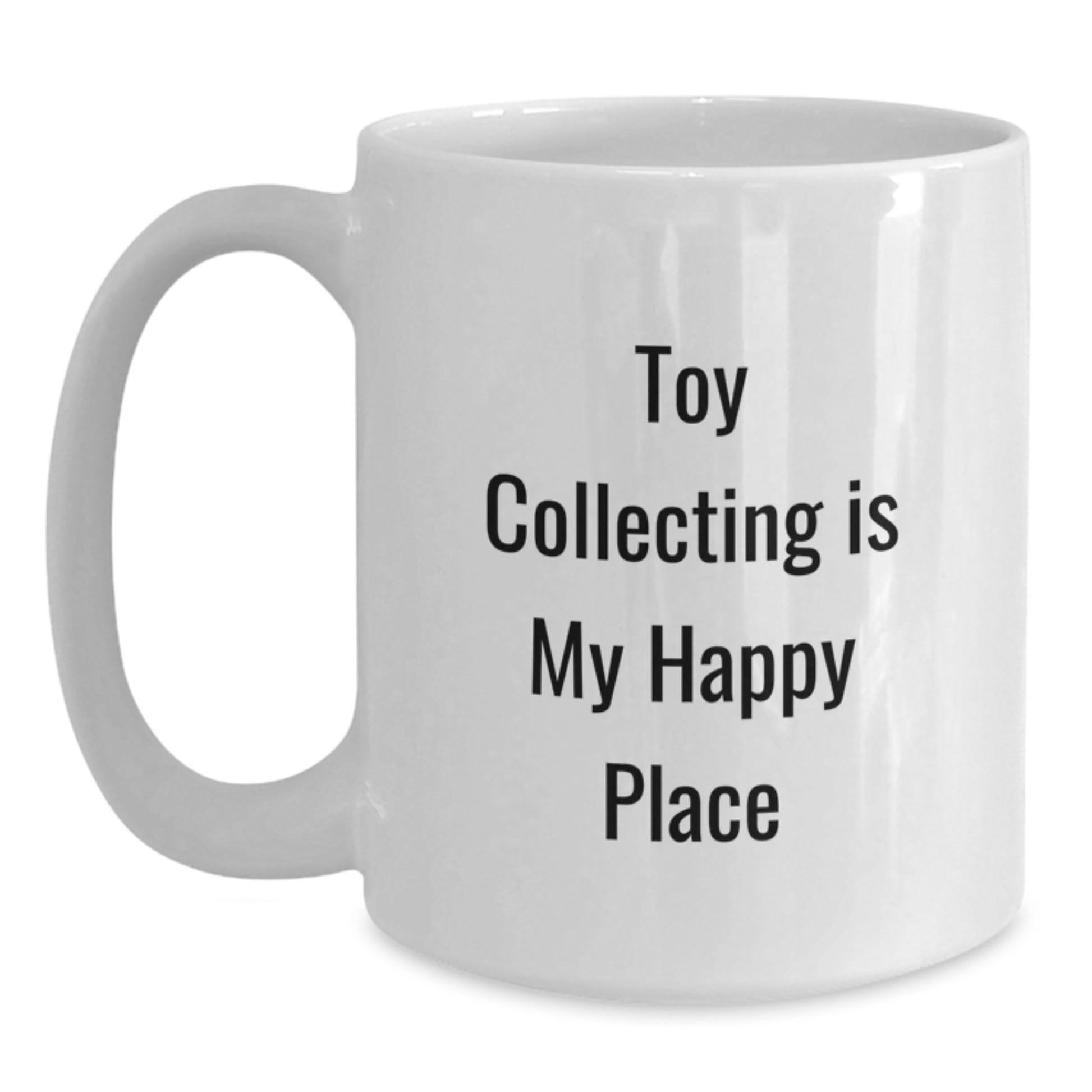 Laughing at Toy Collecting Gifts for Toy Collecting Enthusiasts, Funny White Coffee Mug, Gifts from Friends and Family - Main