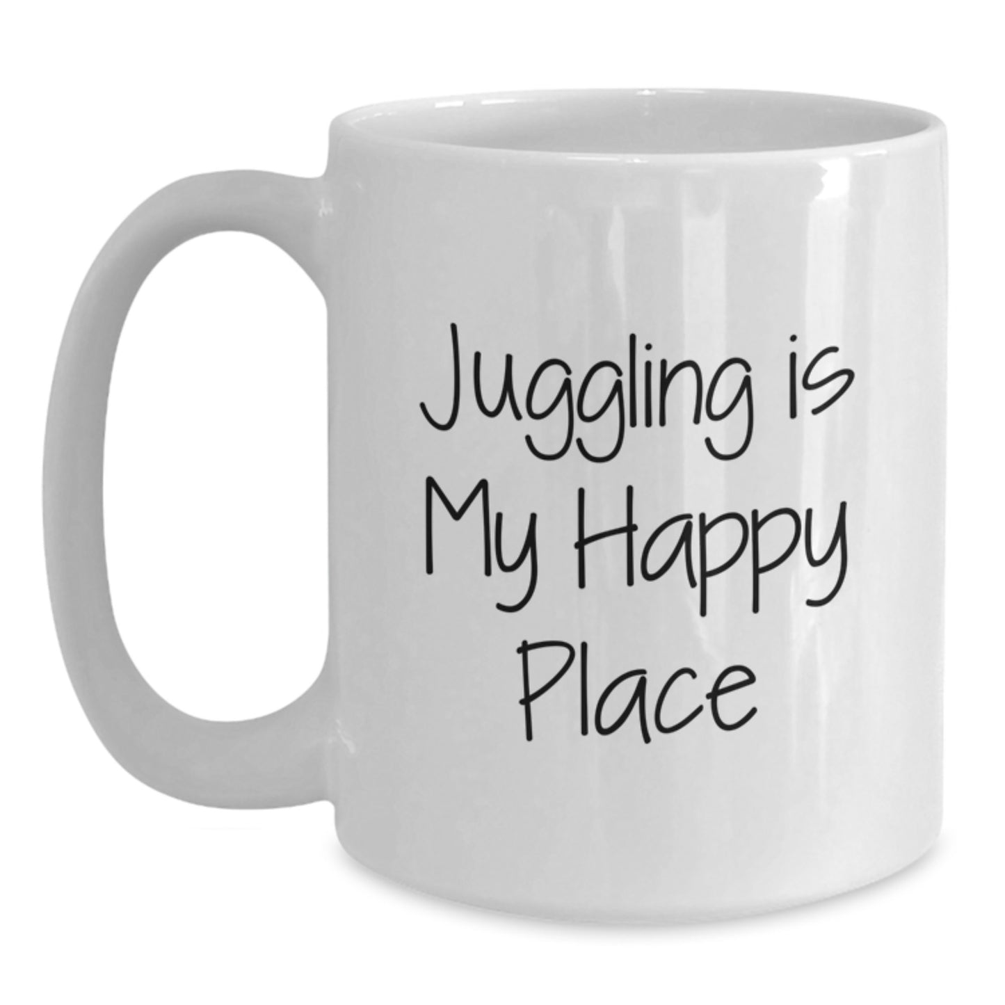 Juggling Keepsake White Coffee Mug for Him Birthday Gift - Main