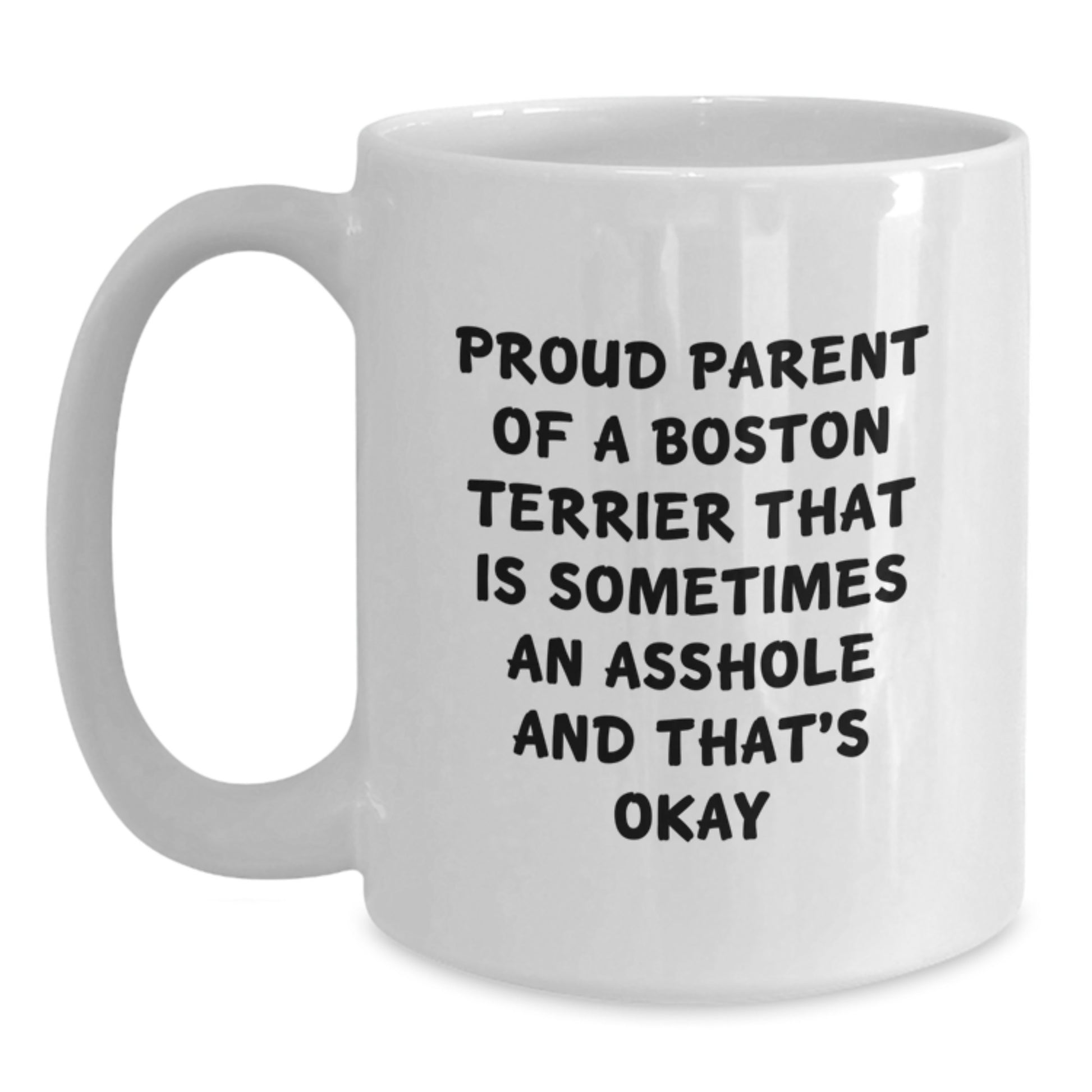 Boston Terrier Coffee Mug Idea for Coworkers Birthday Gift Quirky - Main