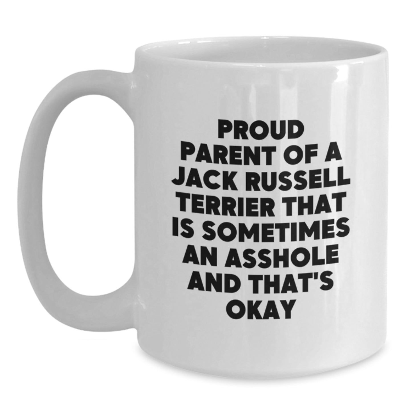 Sassy Jack Russell Mug Novelty Birthday Gift for Friends - Main