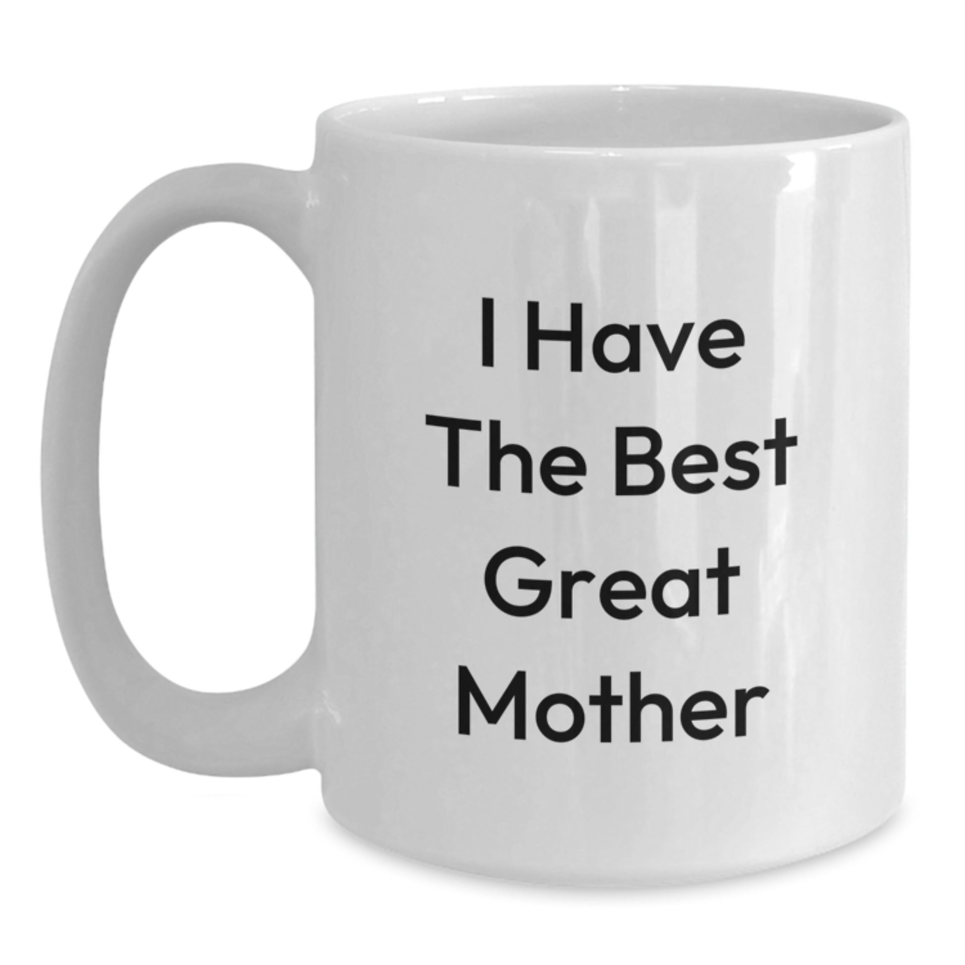 Funny Great Mother Gifts from Mom to Daughter, White Coffee Mug, Inspirational Quote for Mom, Gifts for Mother, Father's Day Unique Presents - Main