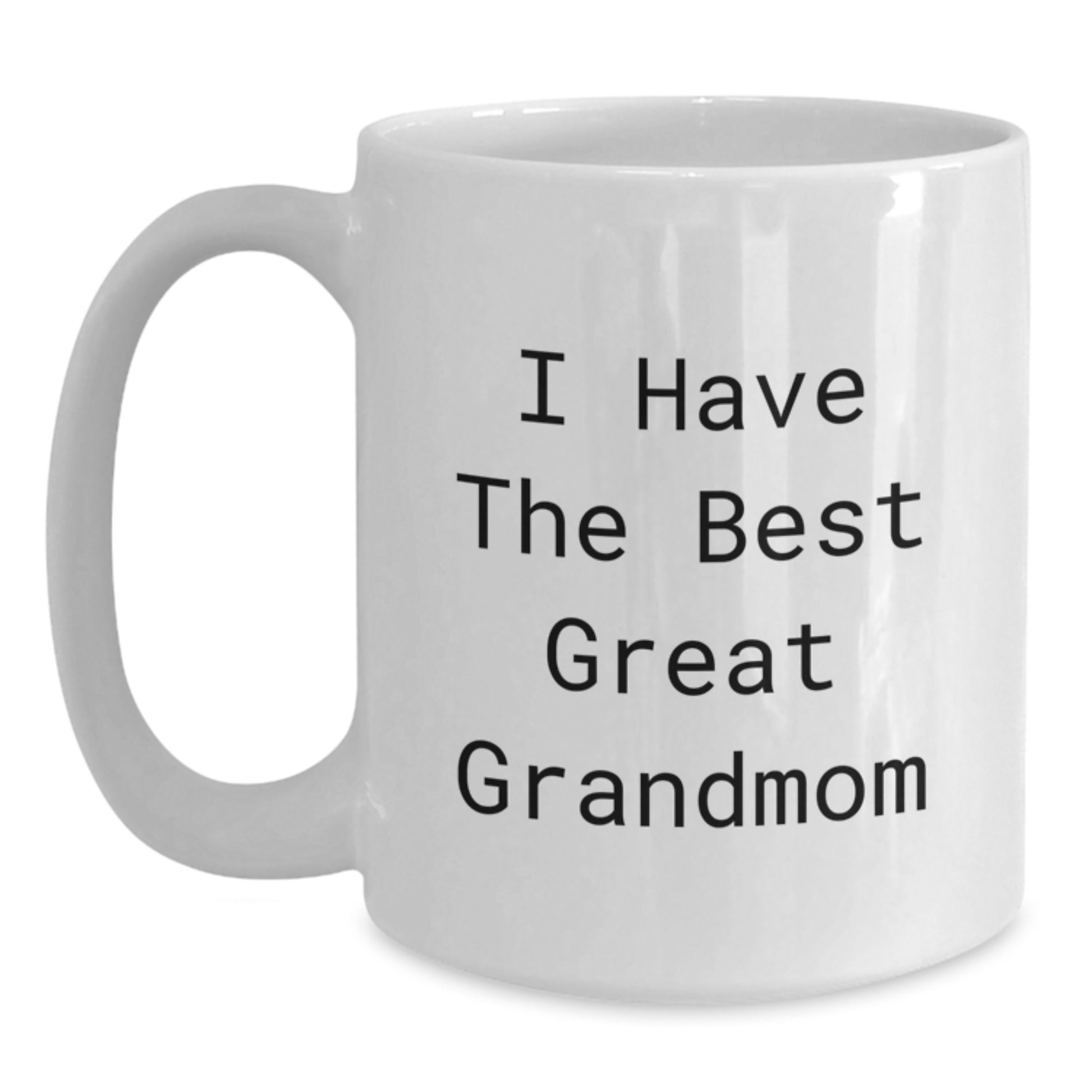Grandmom Keepsake Ceramic White Coffee Mug for Him Birthday Gift - Main
