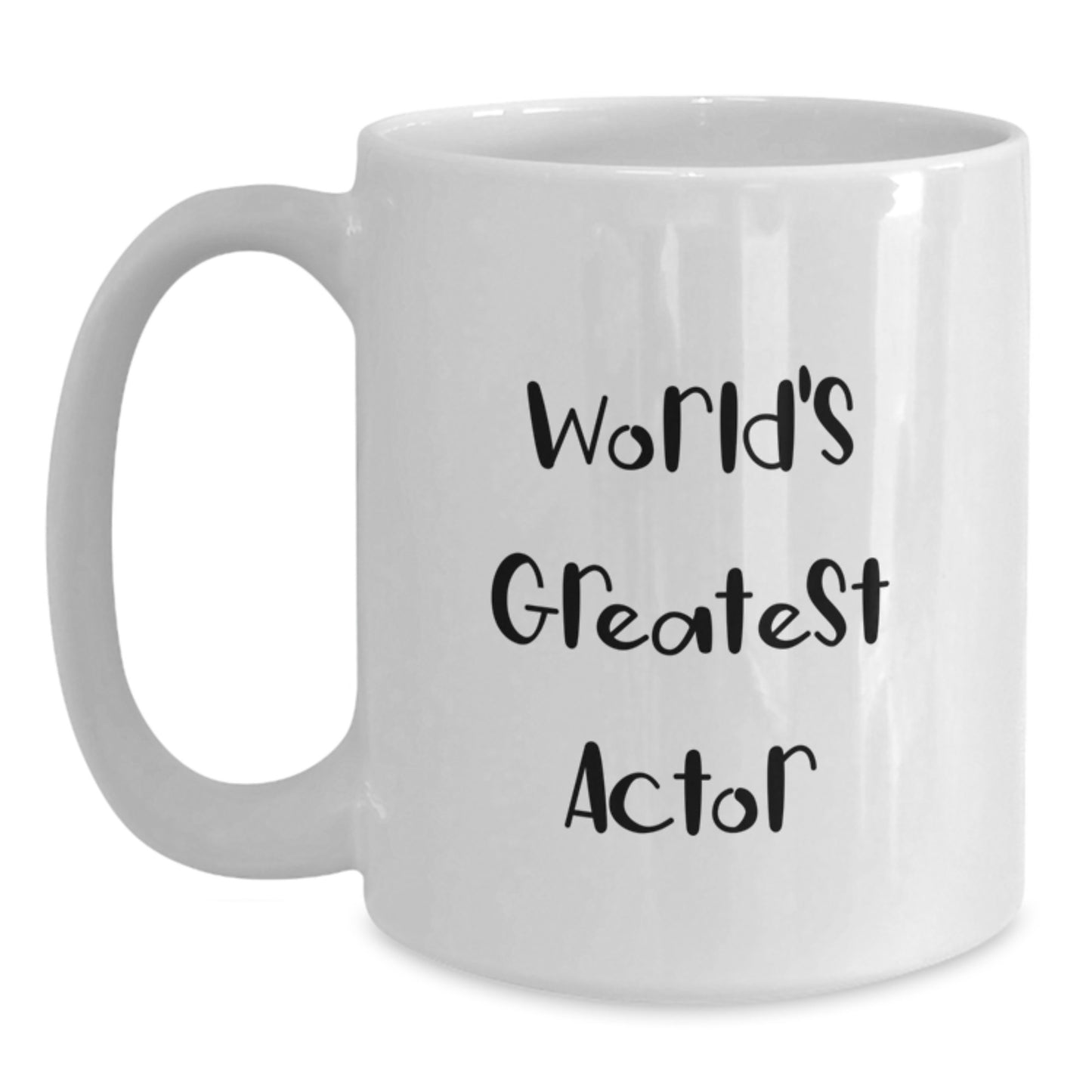 For Him Keepsake Birthday Gift World's Greatest Actor Mug - Main