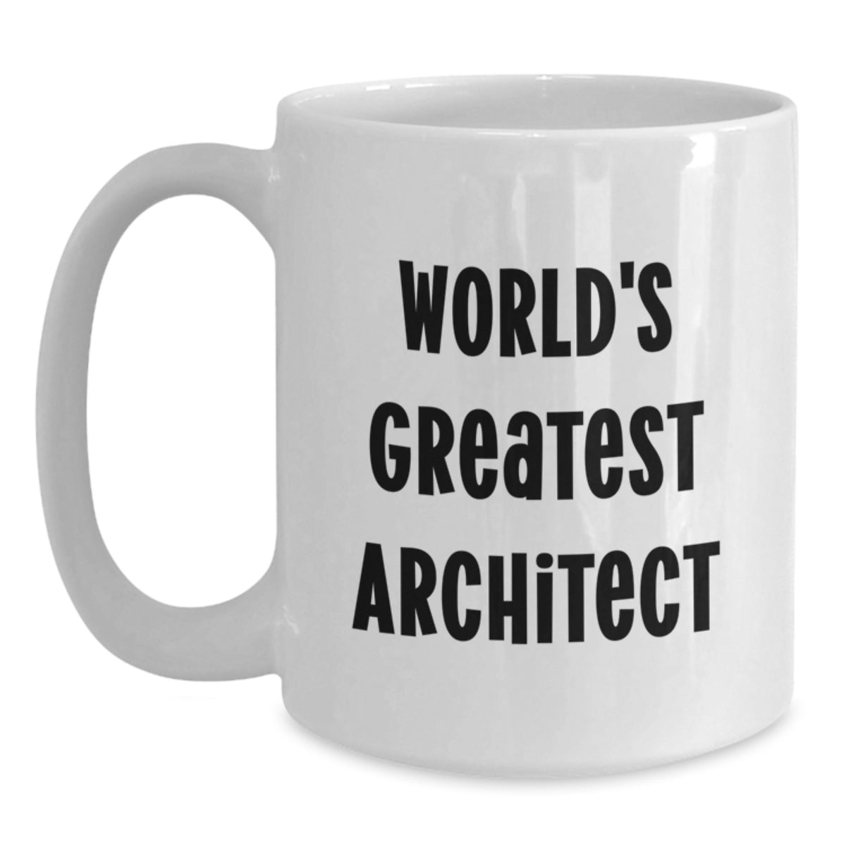 Architect Gift for Him - World's Greatest Architect Keepsake Mug - Main