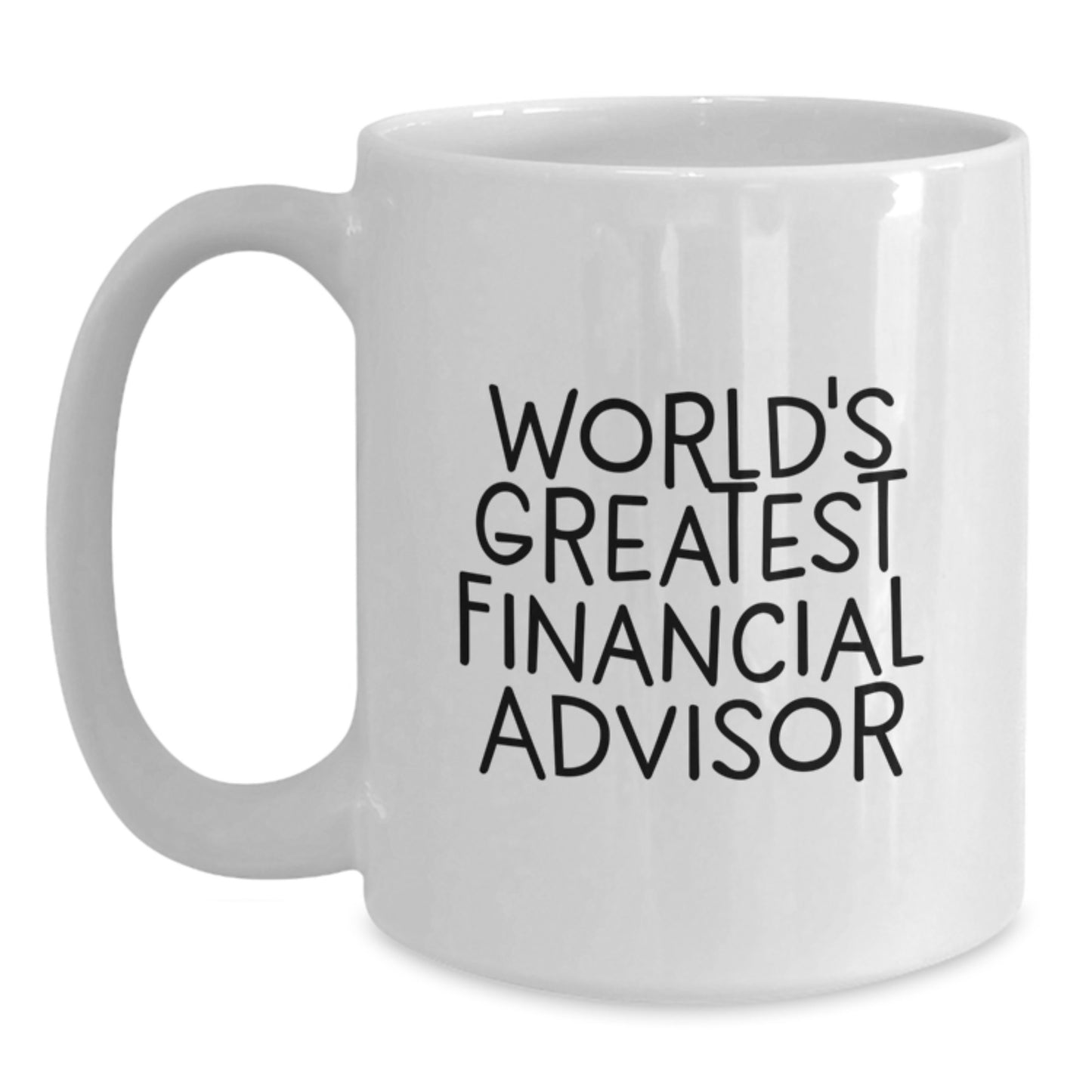 Financial Advisor Keepsake Mug for Him 11oz Birthday Gift Ceramic - Main