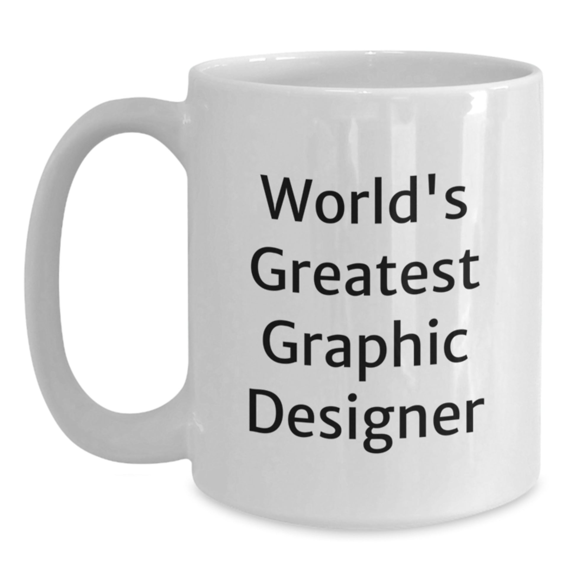 For Him Graphic Designer Keepsake Birthday Gift Mug White Ceramic 11oz - Main